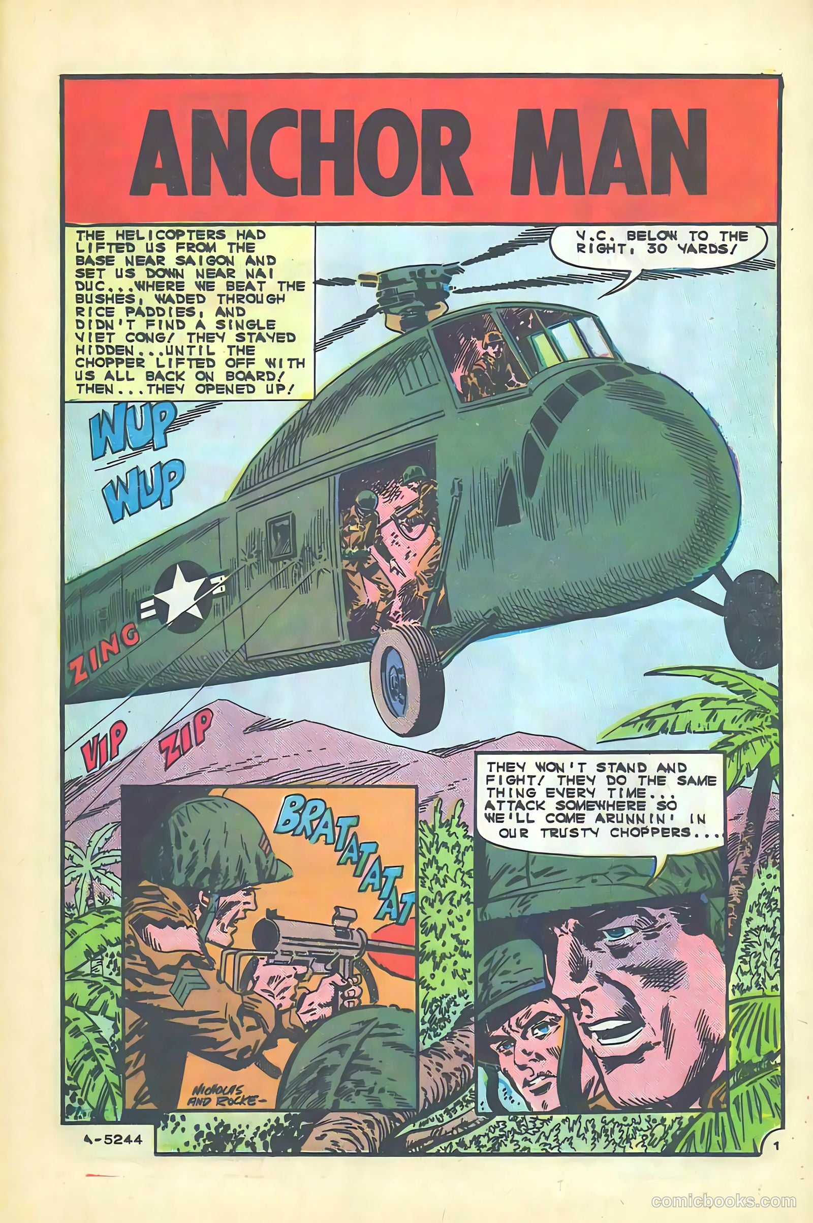 Marines Attack #9 (1966) — page 25 of 36