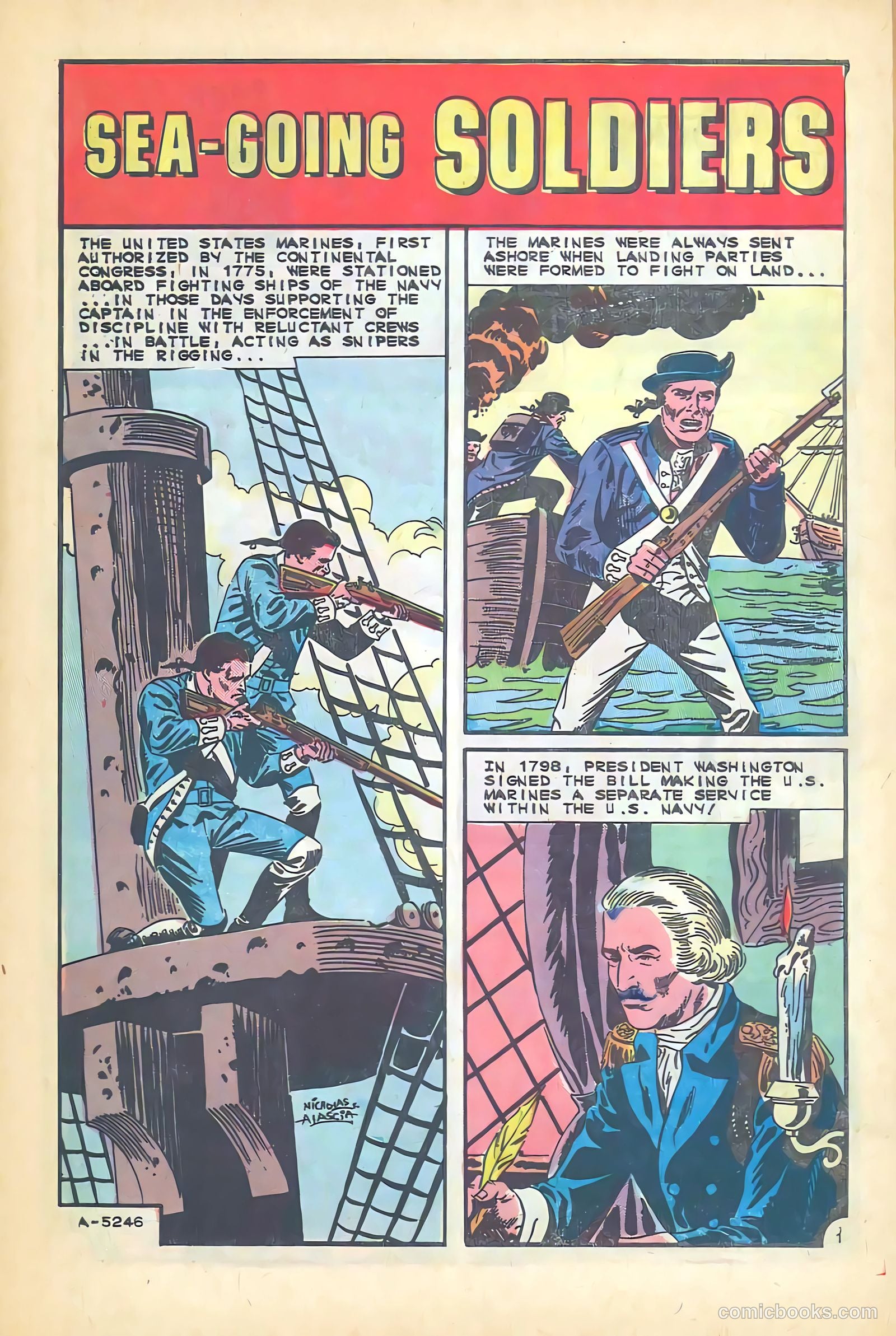 Marines Attack #9 (1966) — page 31 of 36