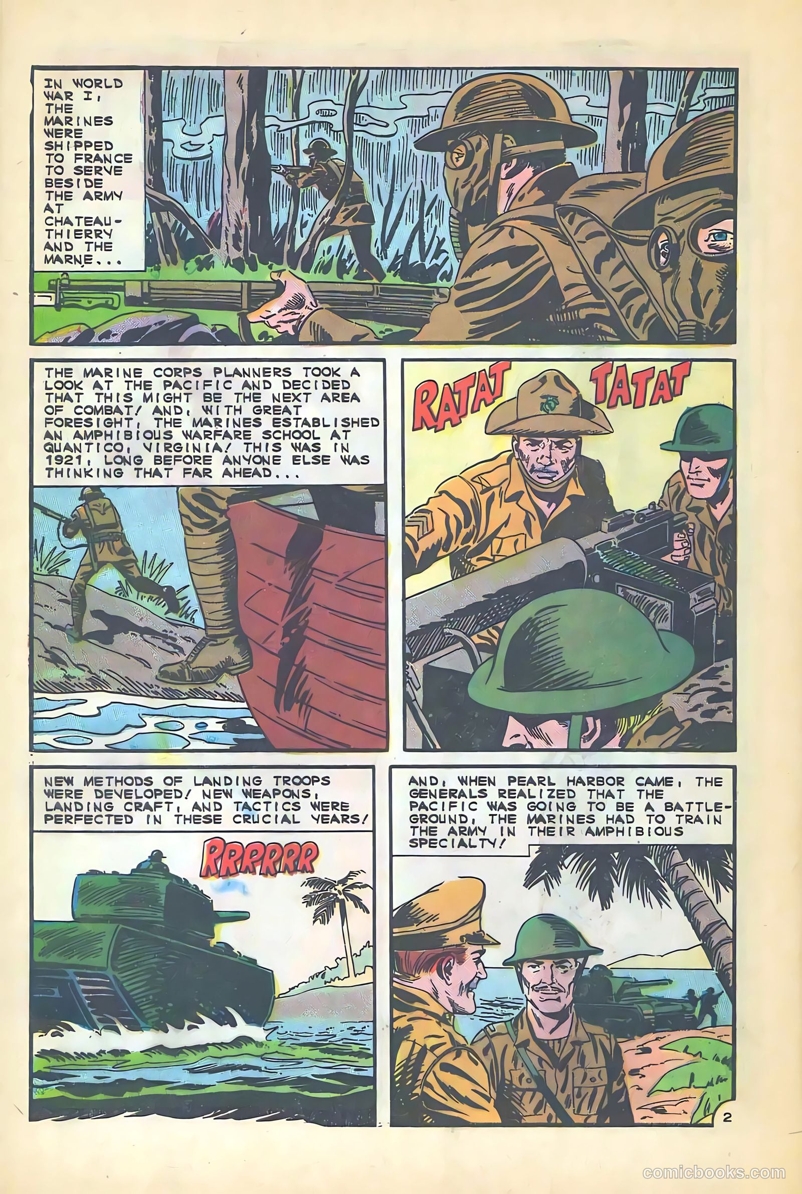 Marines Attack #9 (1966) — page 32 of 36