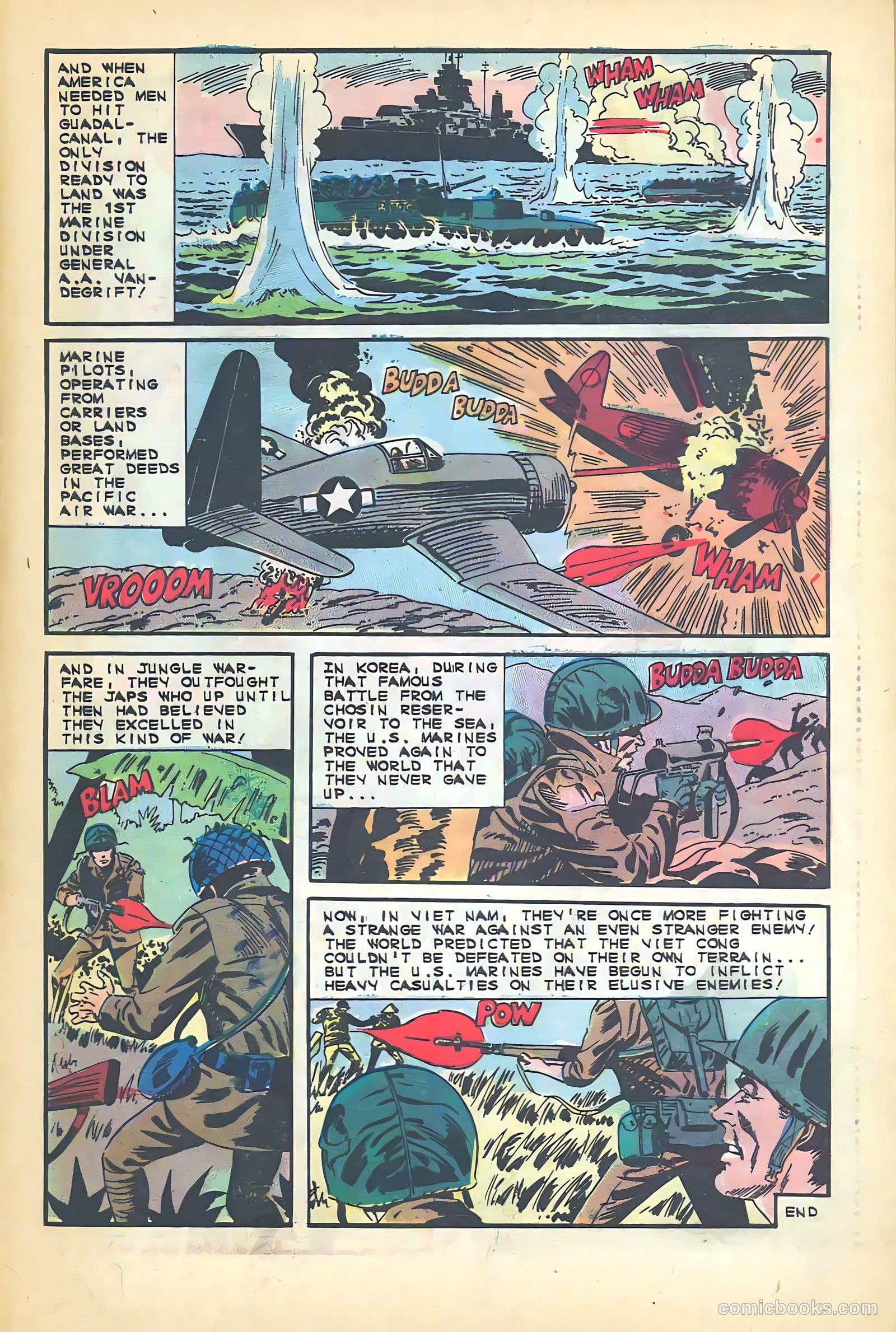 Marines Attack #9 (1966) — page 33 of 36