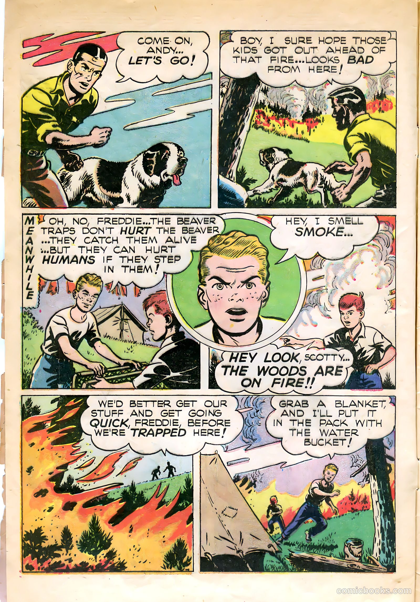 Mark Trail #1 (1955) — page 4 of 36