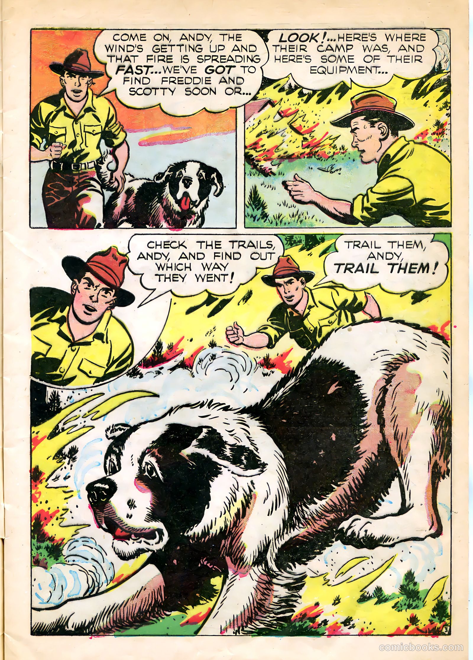 Mark Trail #1 (1955) — page 5 of 36