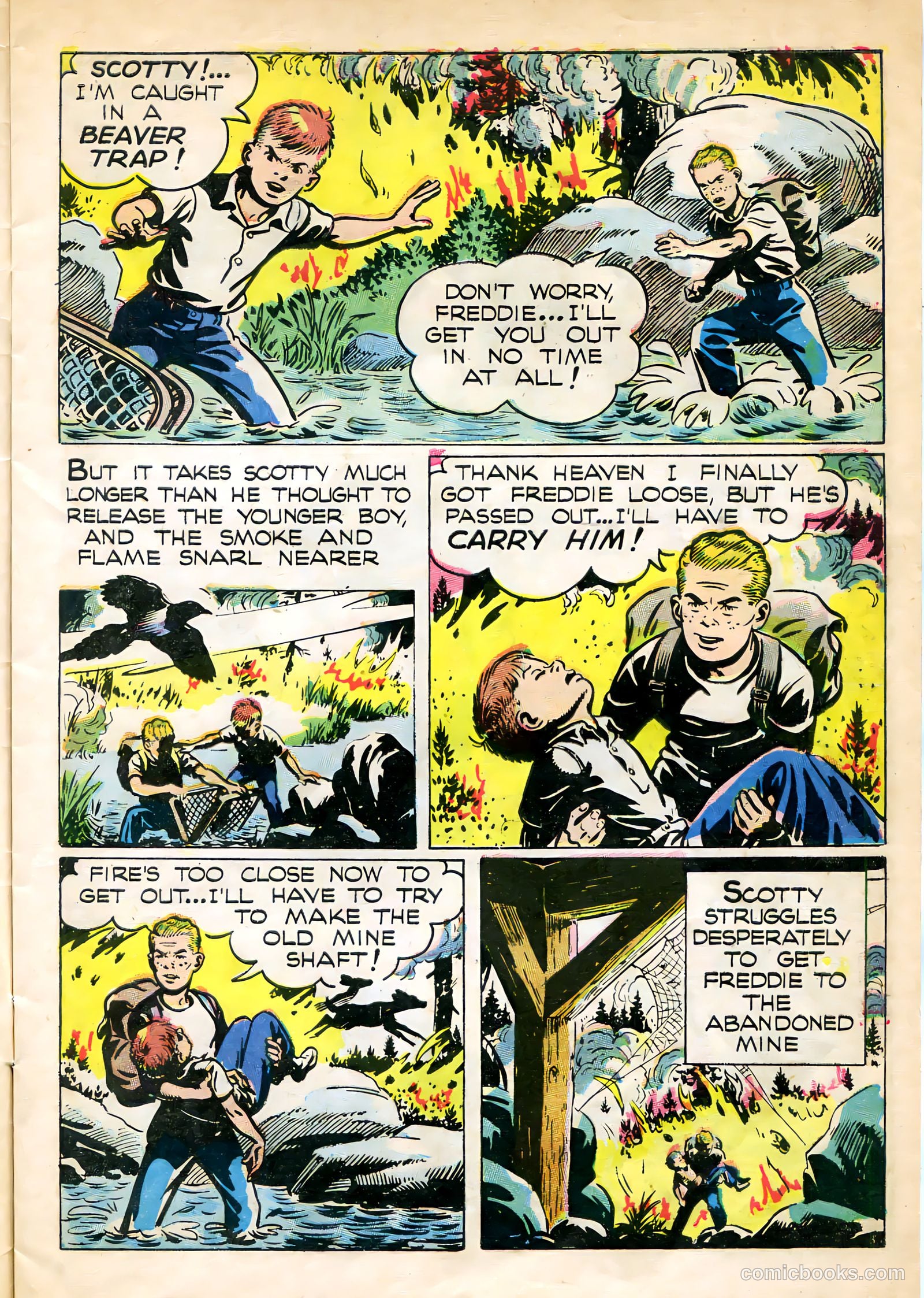 Mark Trail #1 (1955) — page 7 of 36