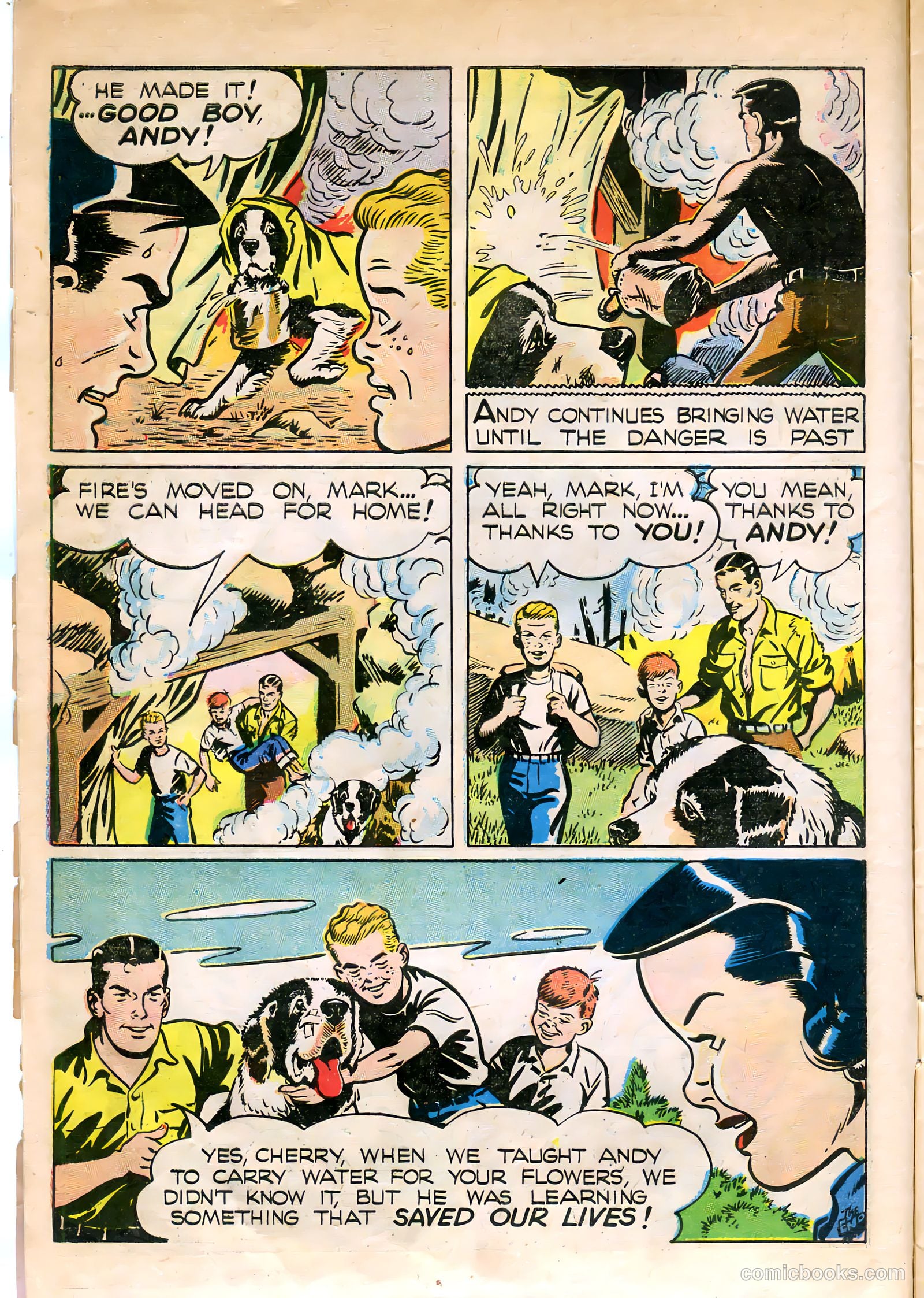 Mark Trail #1 (1955) — page 10 of 36