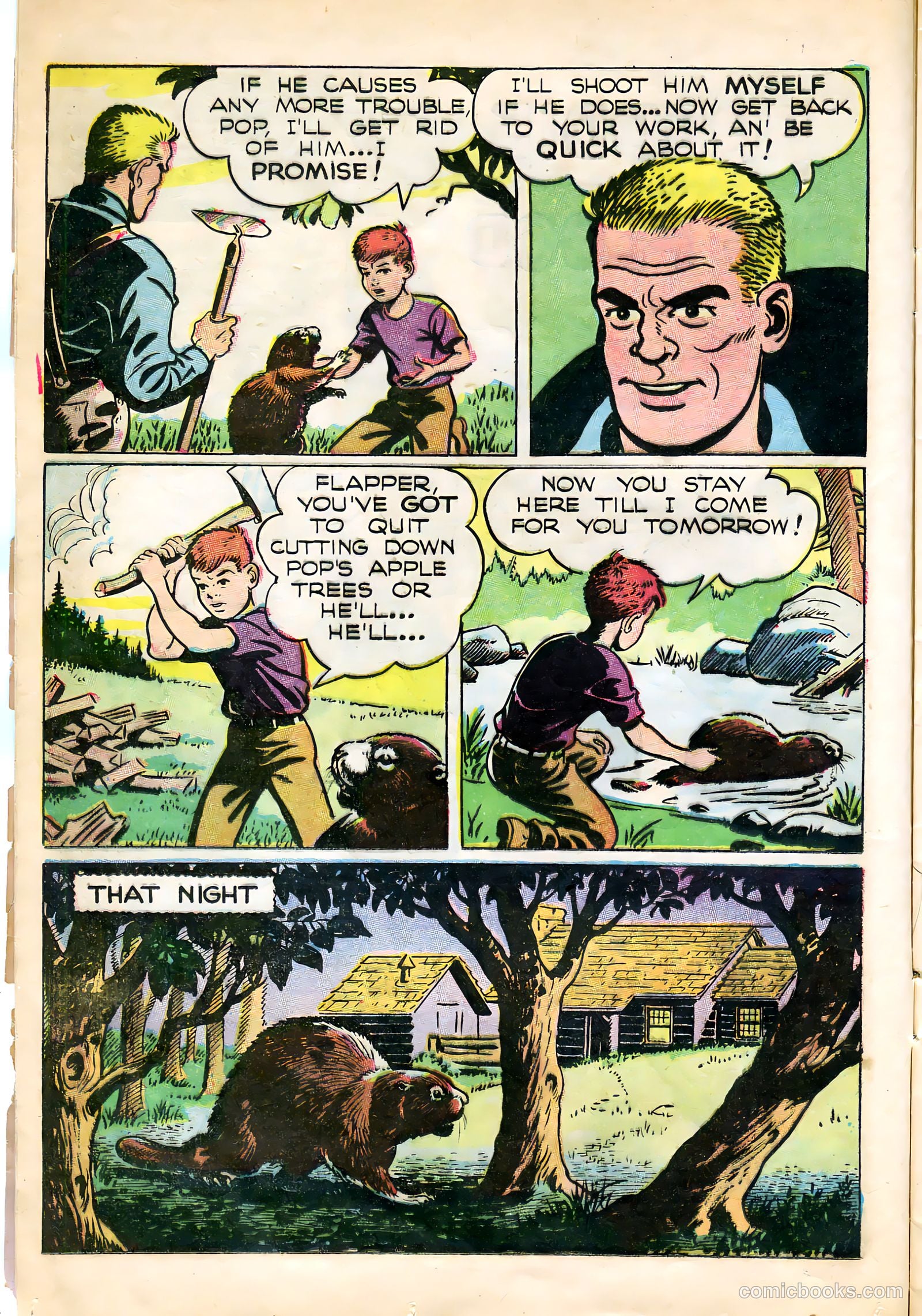 Mark Trail #1 (1955) — page 12 of 36