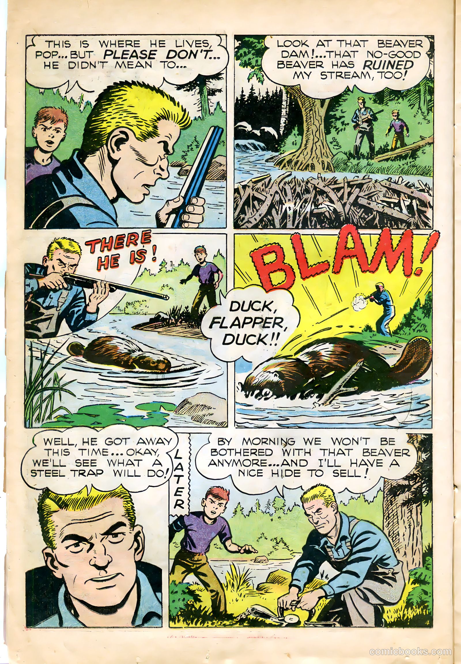 Mark Trail #1 (1955) — page 14 of 36