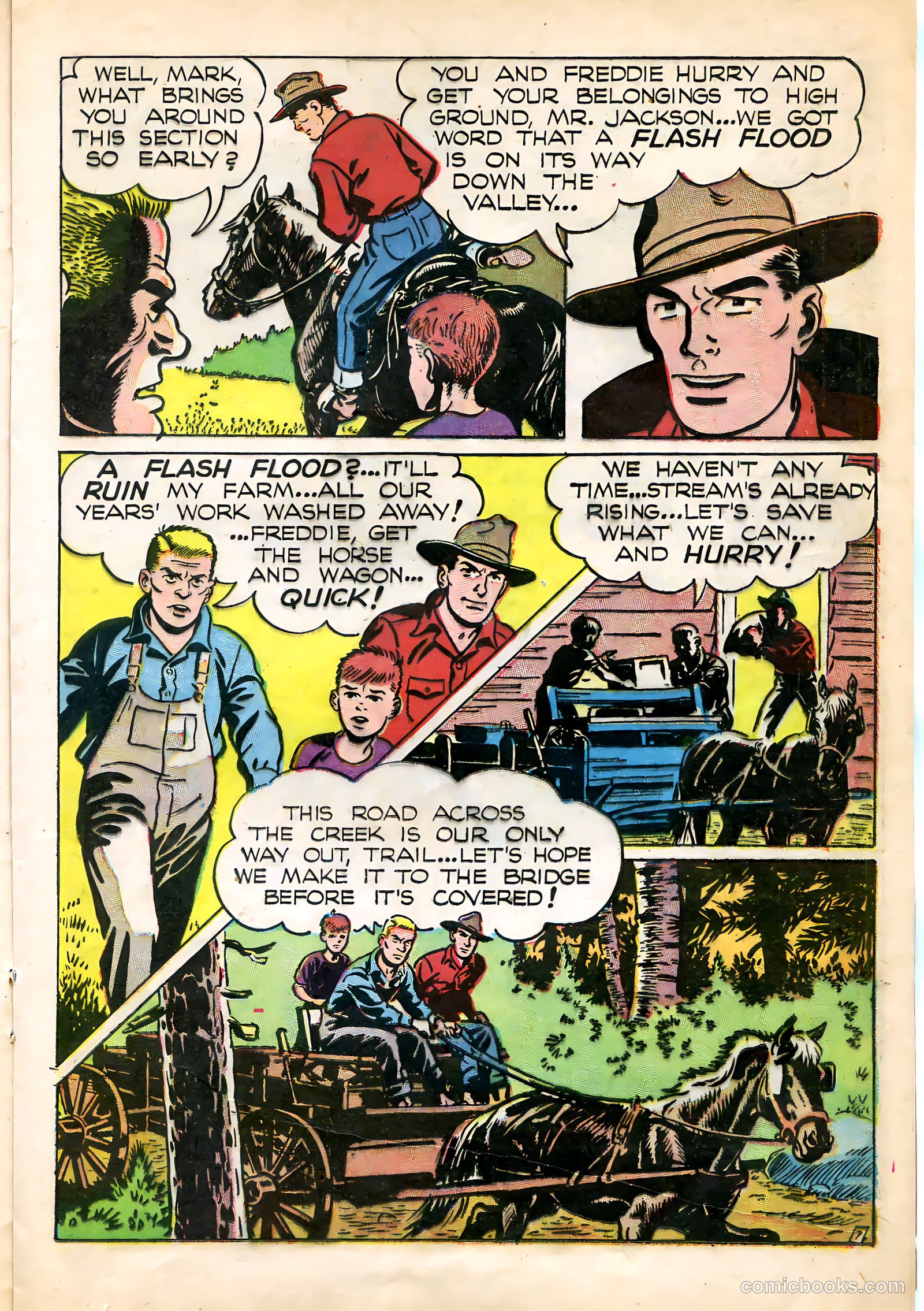 Mark Trail #1 (1955) — page 17 of 36