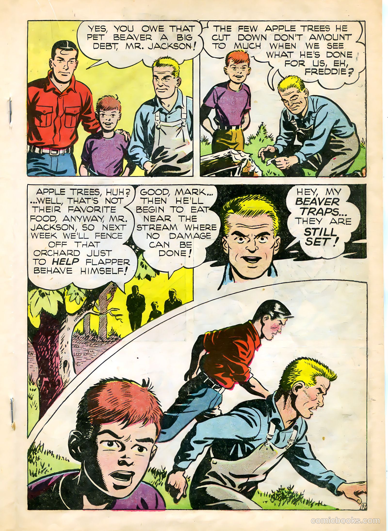 Mark Trail #1 (1955) — page 19 of 36