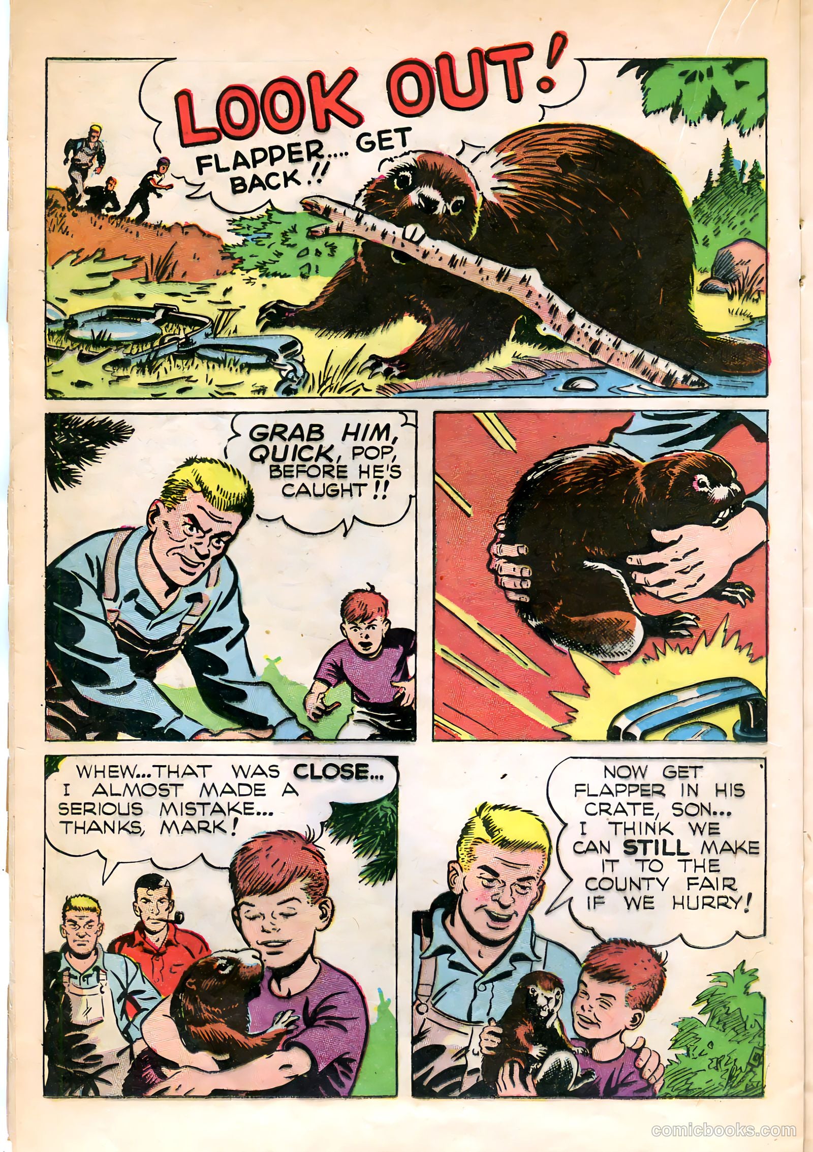 Mark Trail #1 (1955) — page 20 of 36
