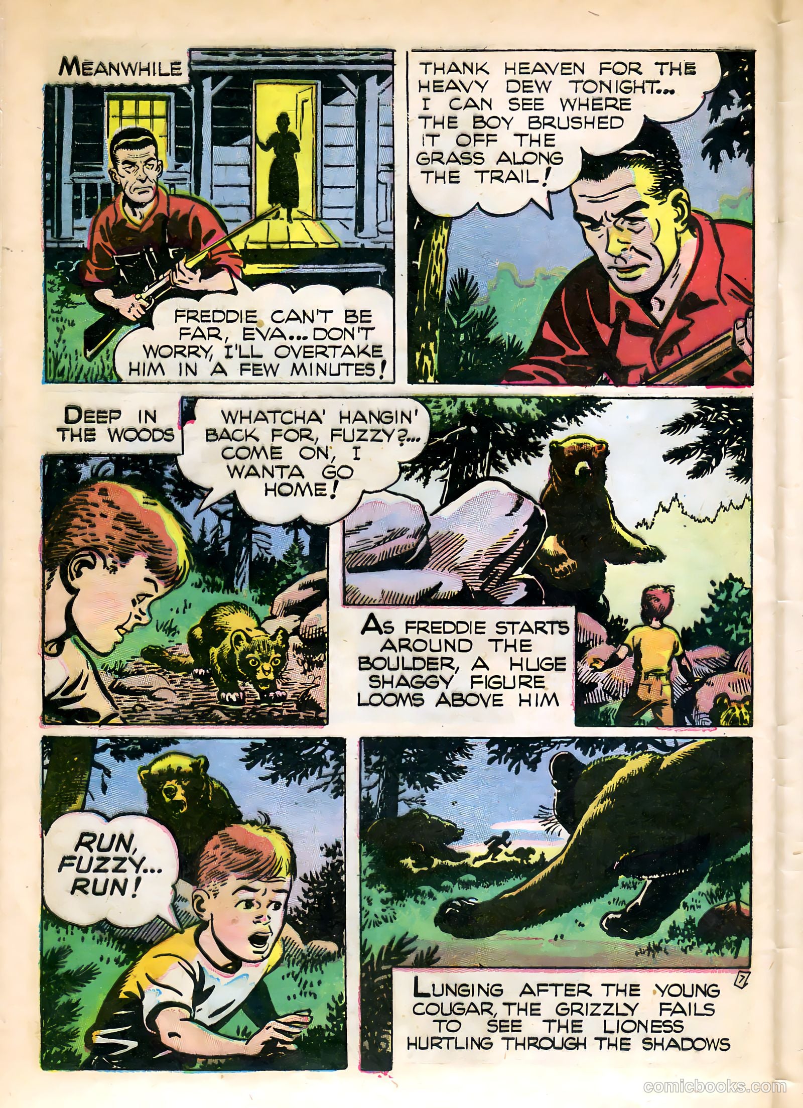 Mark Trail #1 (1955) — page 32 of 36