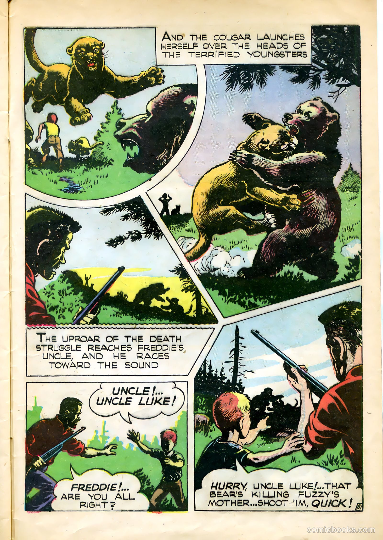 Mark Trail #1 (1955) — page 33 of 36