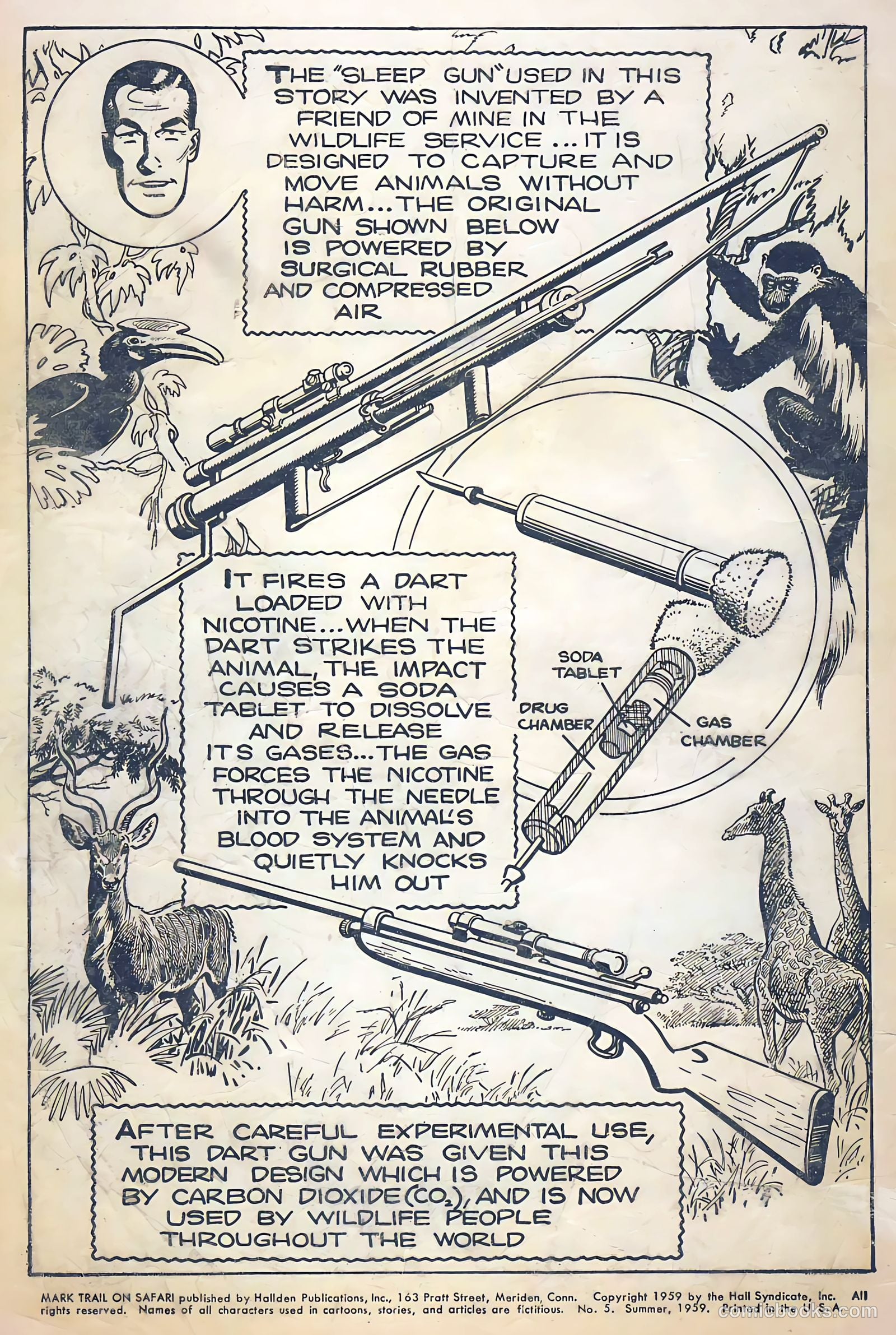 Mark Trail on Safari #5 (1959) — page 2 of 36