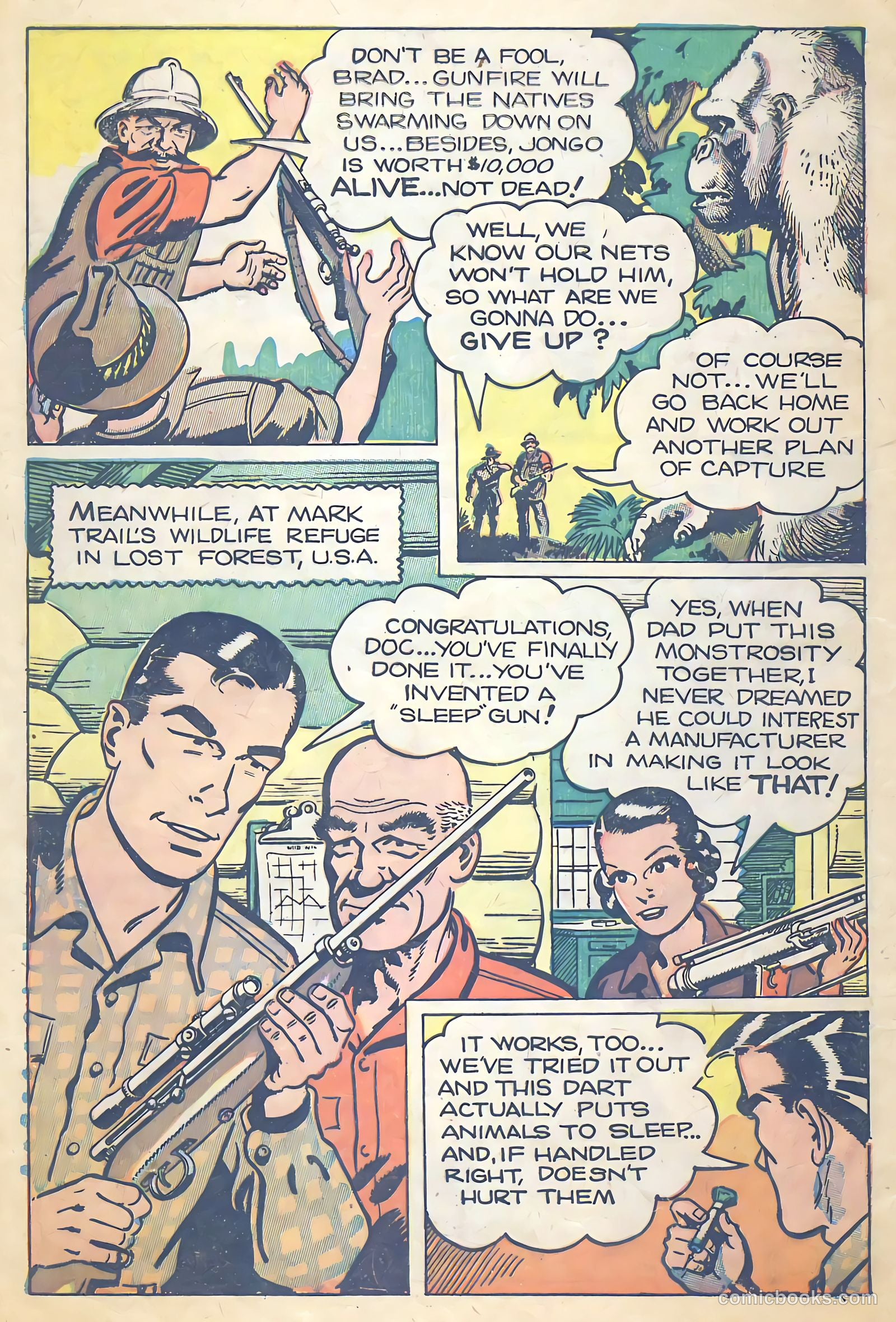 Mark Trail on Safari #5 (1959) — page 4 of 36
