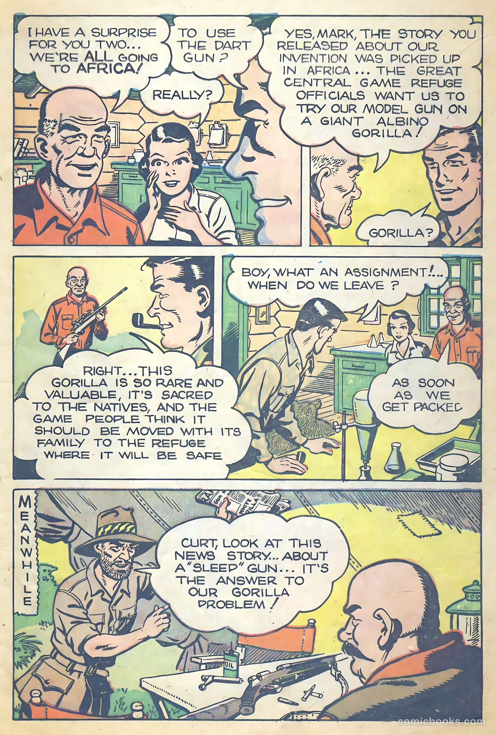 Mark Trail on Safari #5 (1959) — page 5 of 36