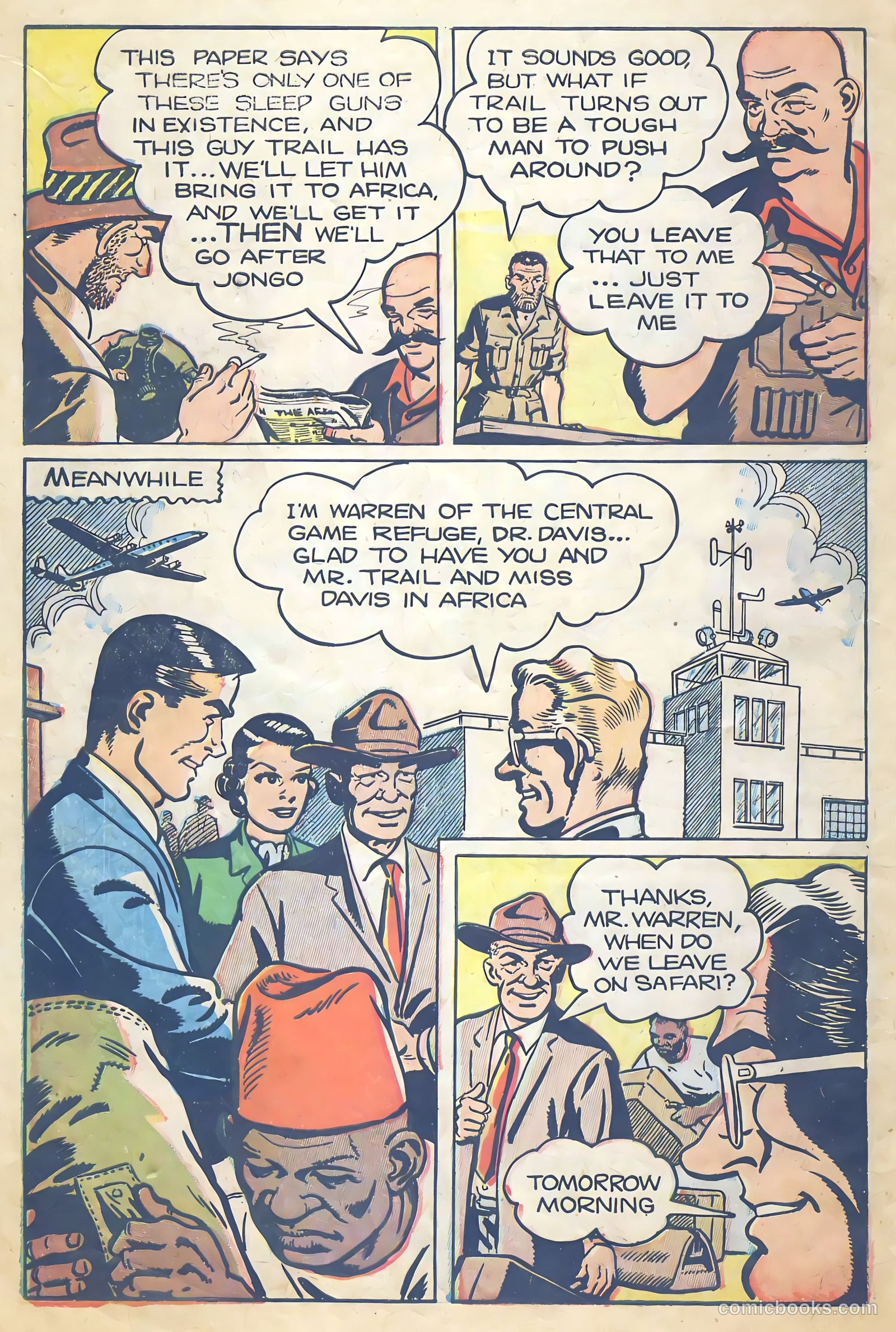 Mark Trail on Safari #5 (1959) — page 6 of 36