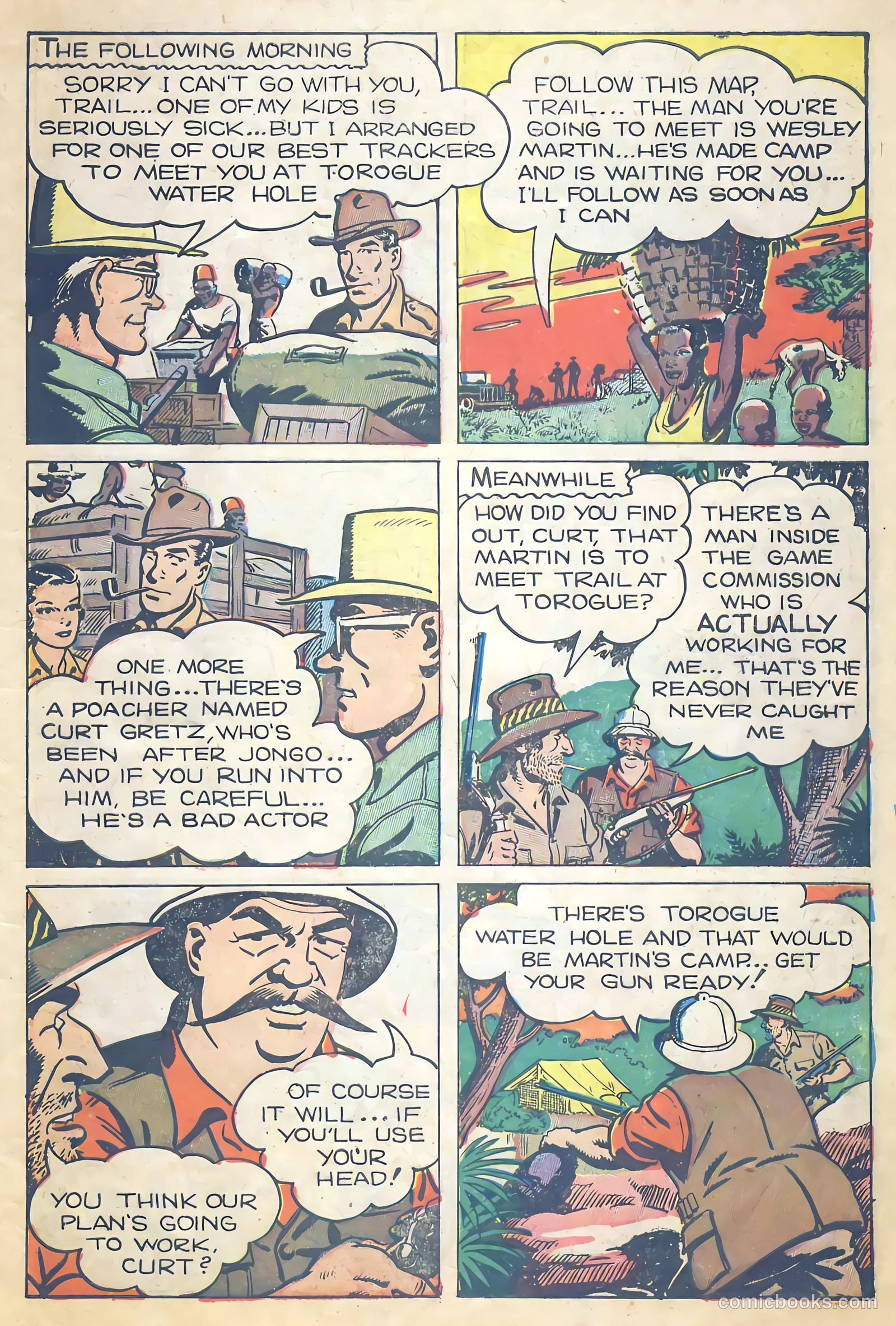 Mark Trail on Safari #5 (1959) — page 7 of 36