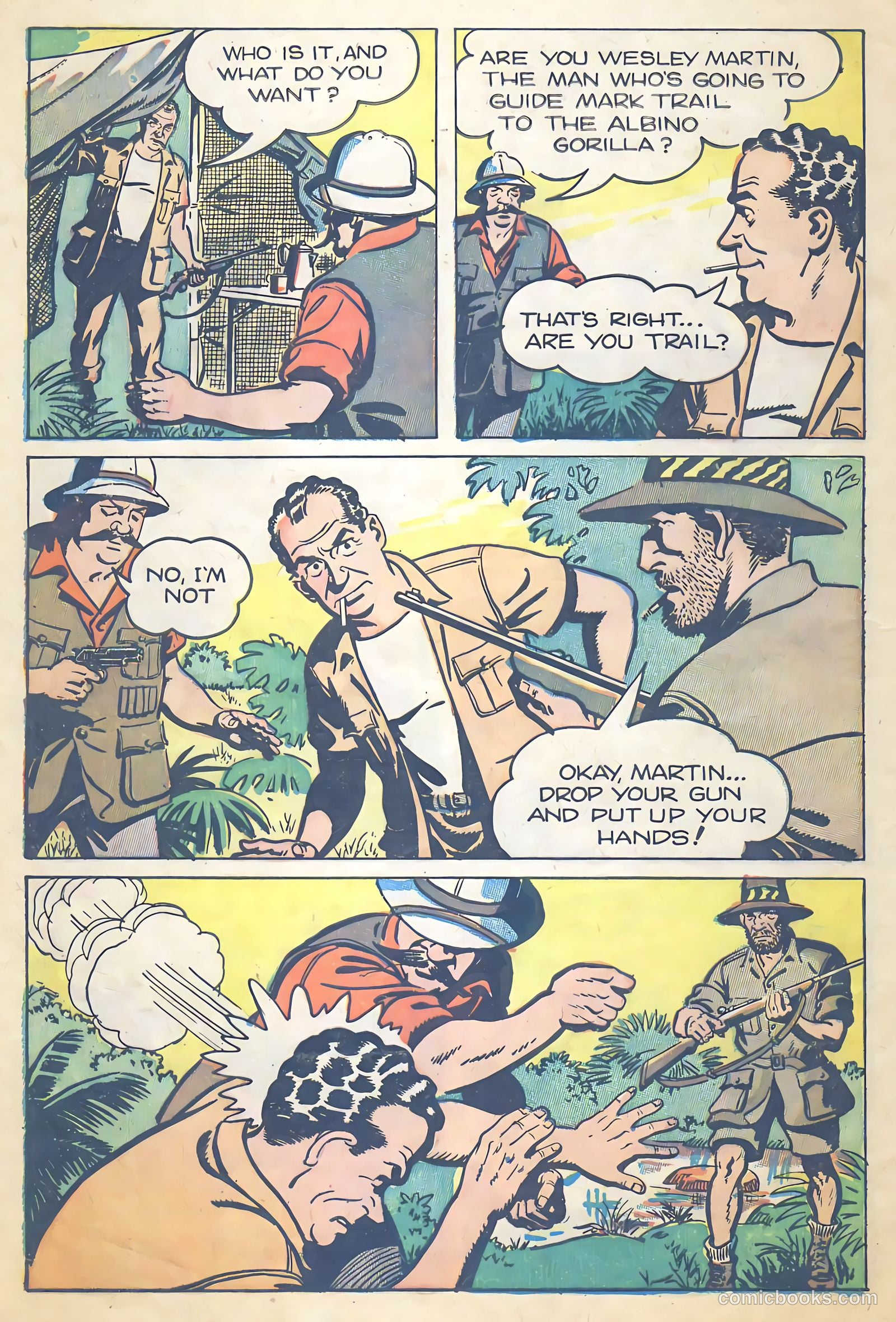 Mark Trail on Safari #5 (1959) — page 8 of 36