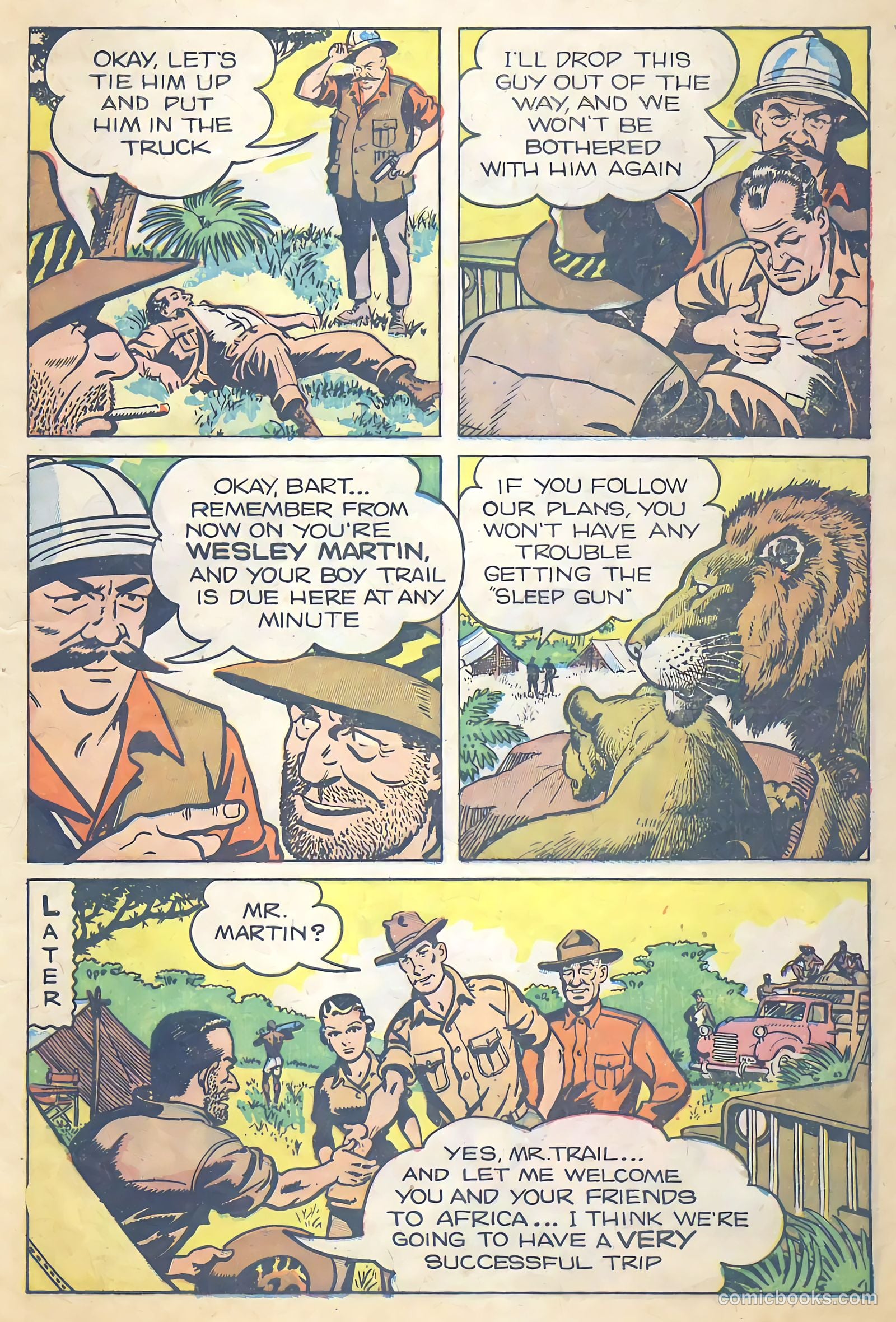 Mark Trail on Safari #5 (1959) — page 9 of 36