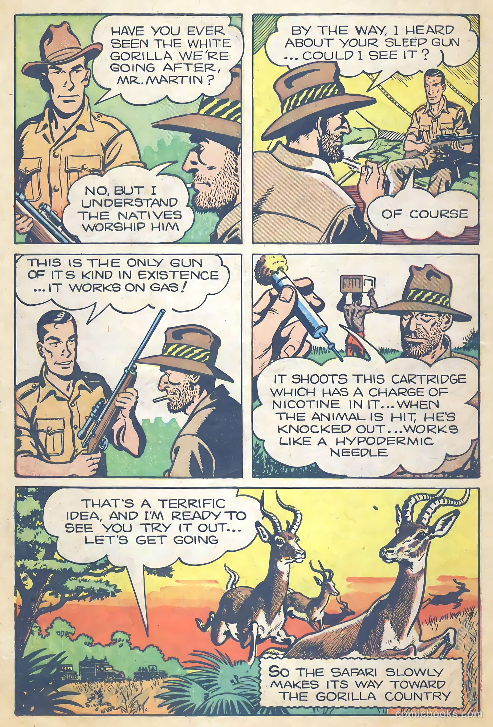 Mark Trail on Safari #5 (1959) — page 10 of 36