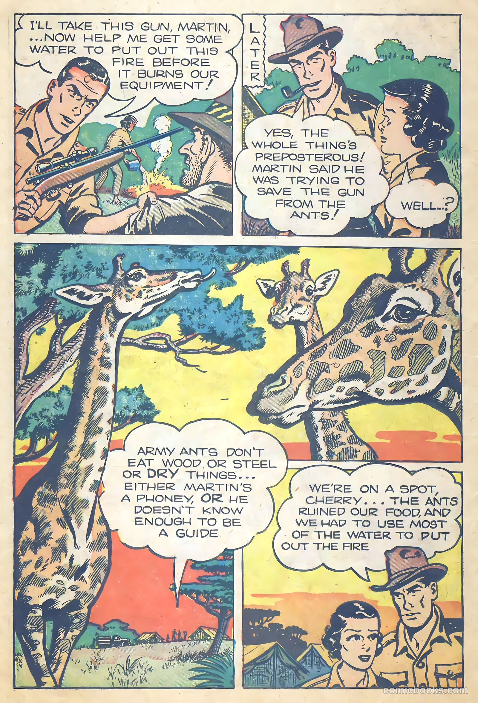 Mark Trail on Safari #5 (1959) — page 14 of 36
