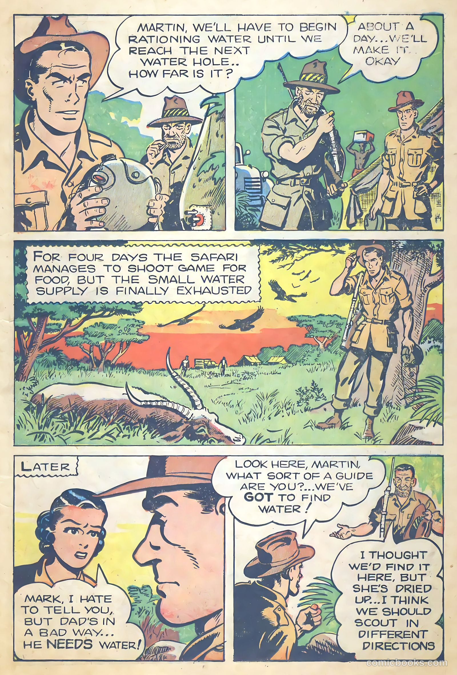 Mark Trail on Safari #5 (1959) — page 15 of 36