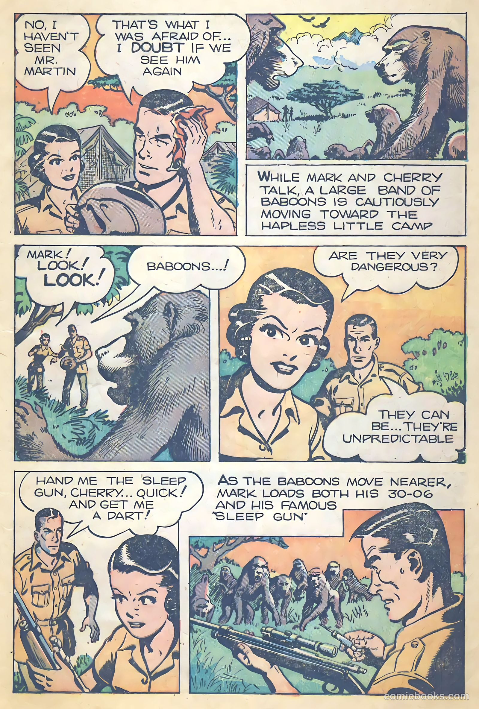 Mark Trail on Safari #5 (1959) — page 17 of 36