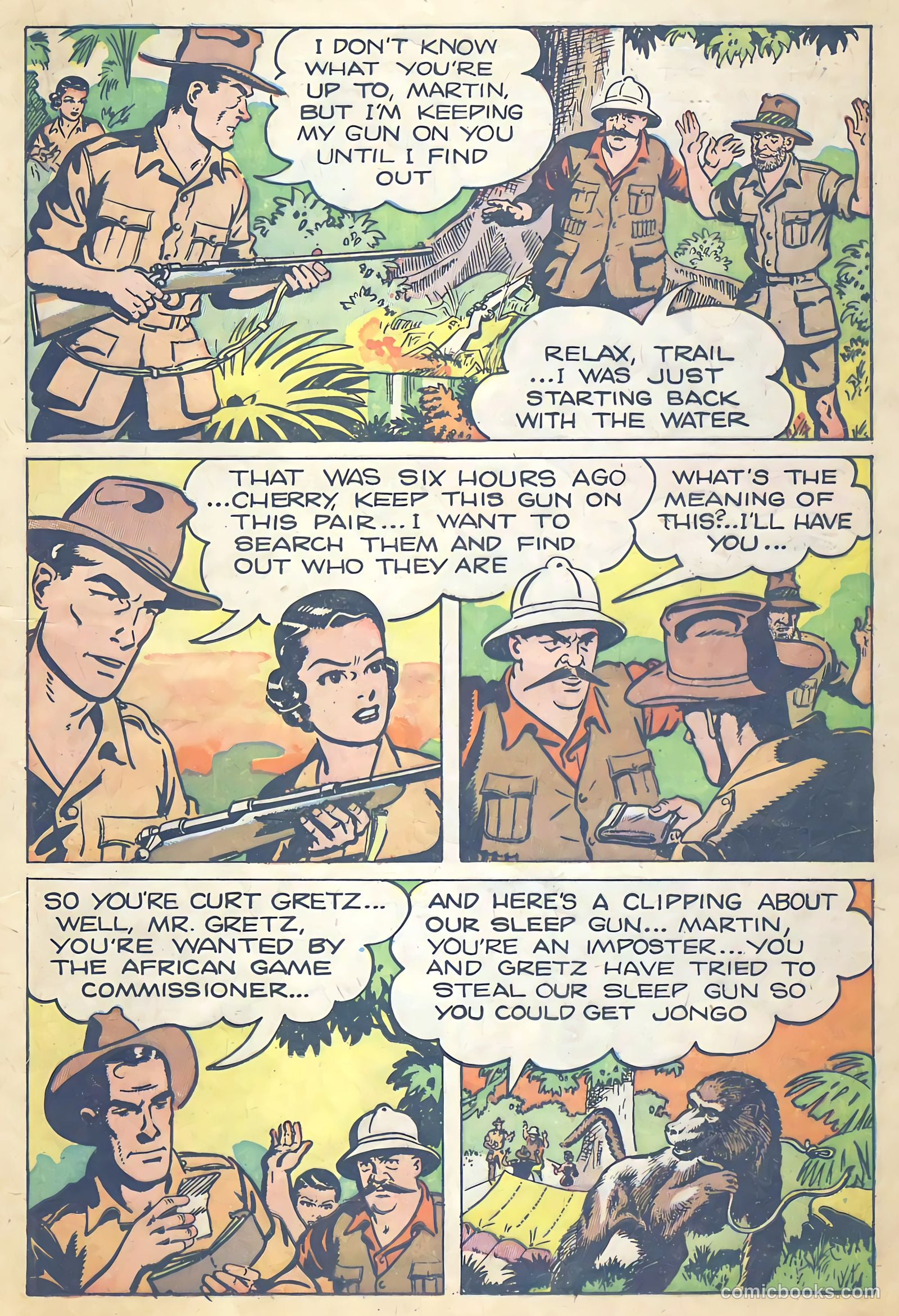Mark Trail on Safari #5 (1959) — page 21 of 36