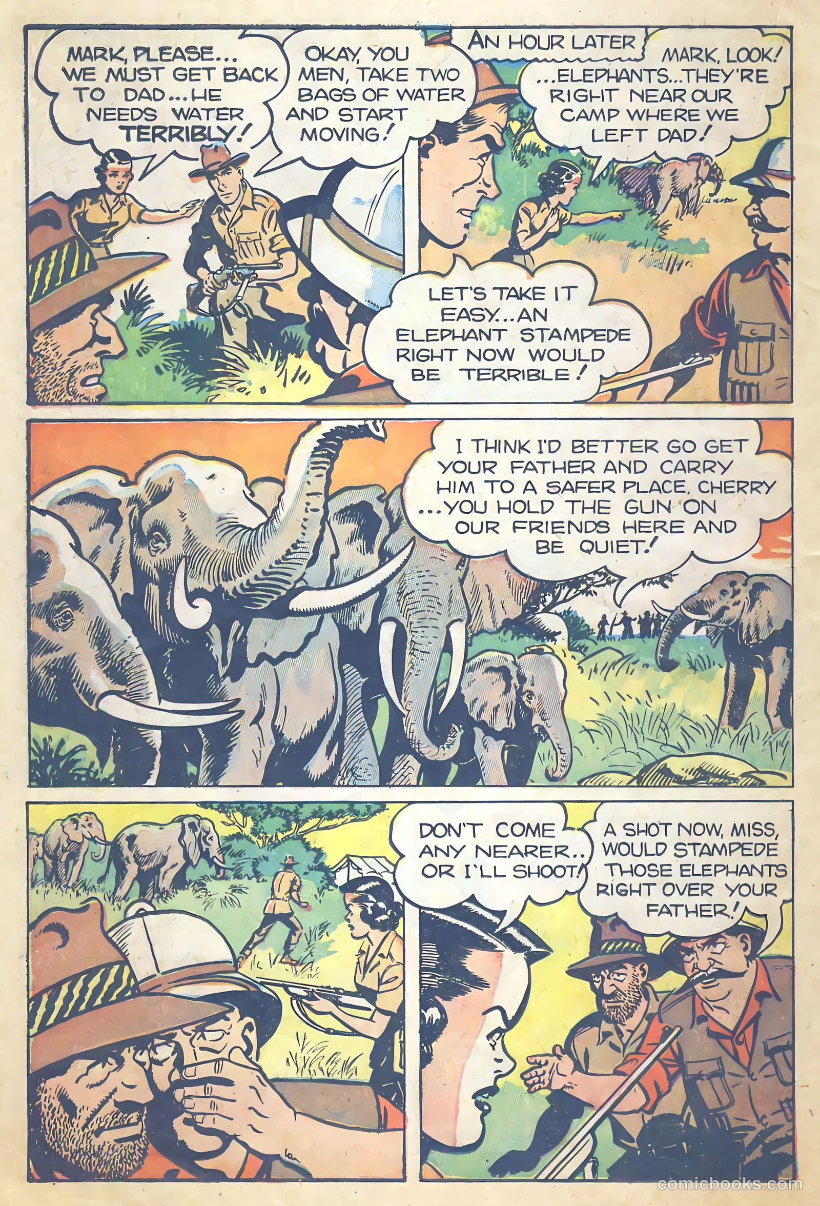 Mark Trail on Safari #5 (1959) — page 22 of 36