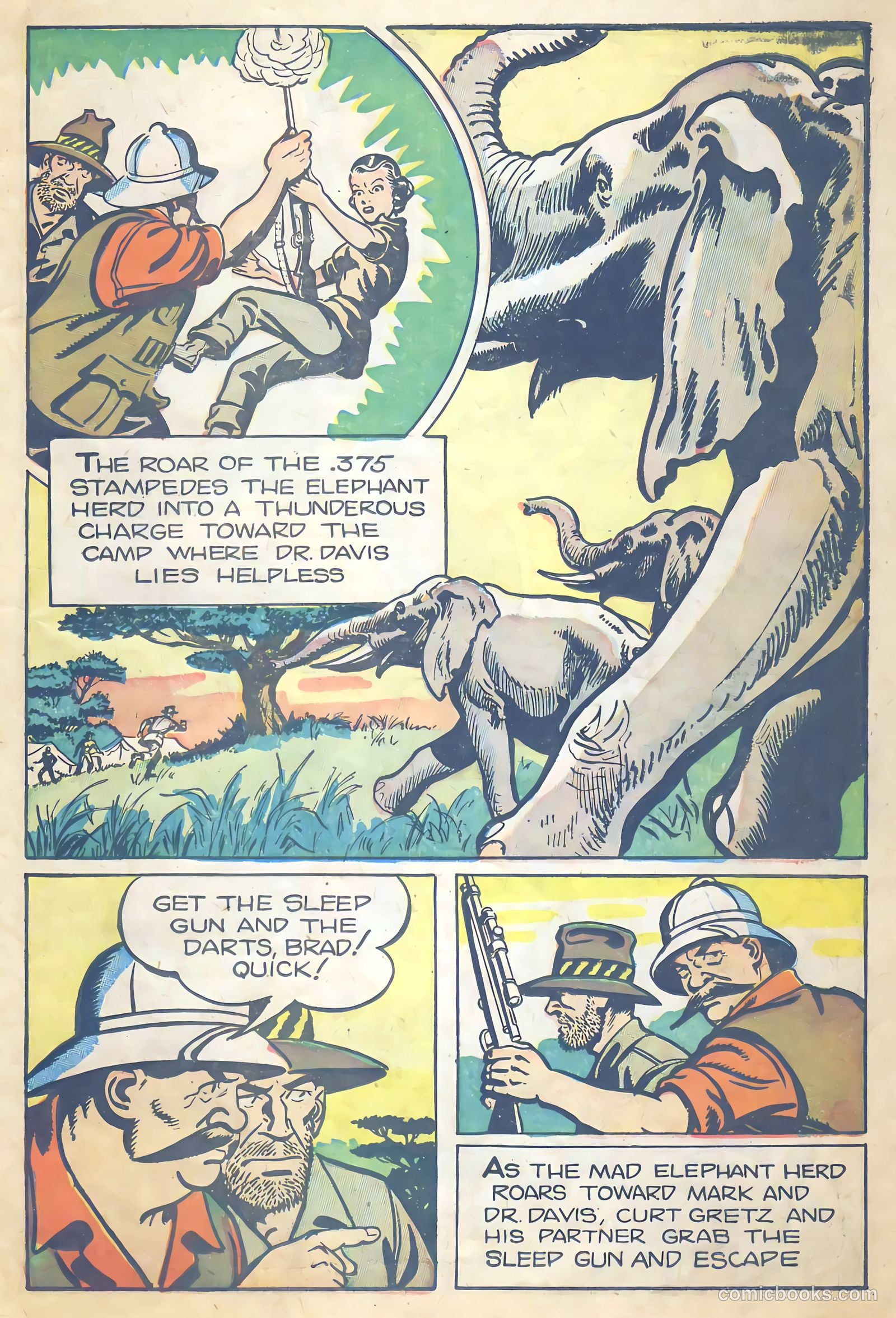Mark Trail on Safari #5 (1959) — page 23 of 36