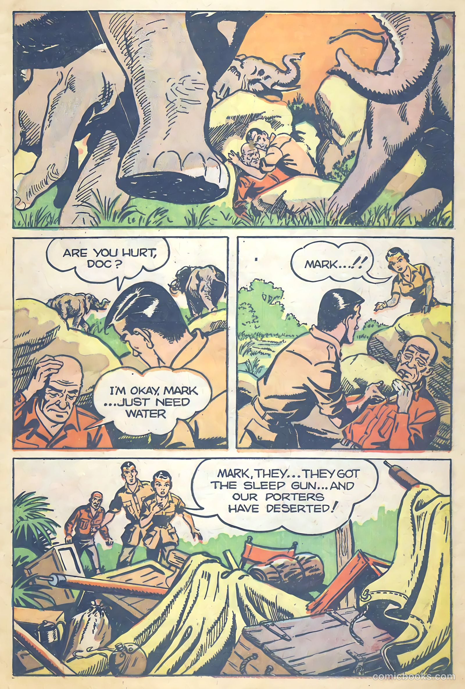 Mark Trail on Safari #5 (1959) — page 25 of 36