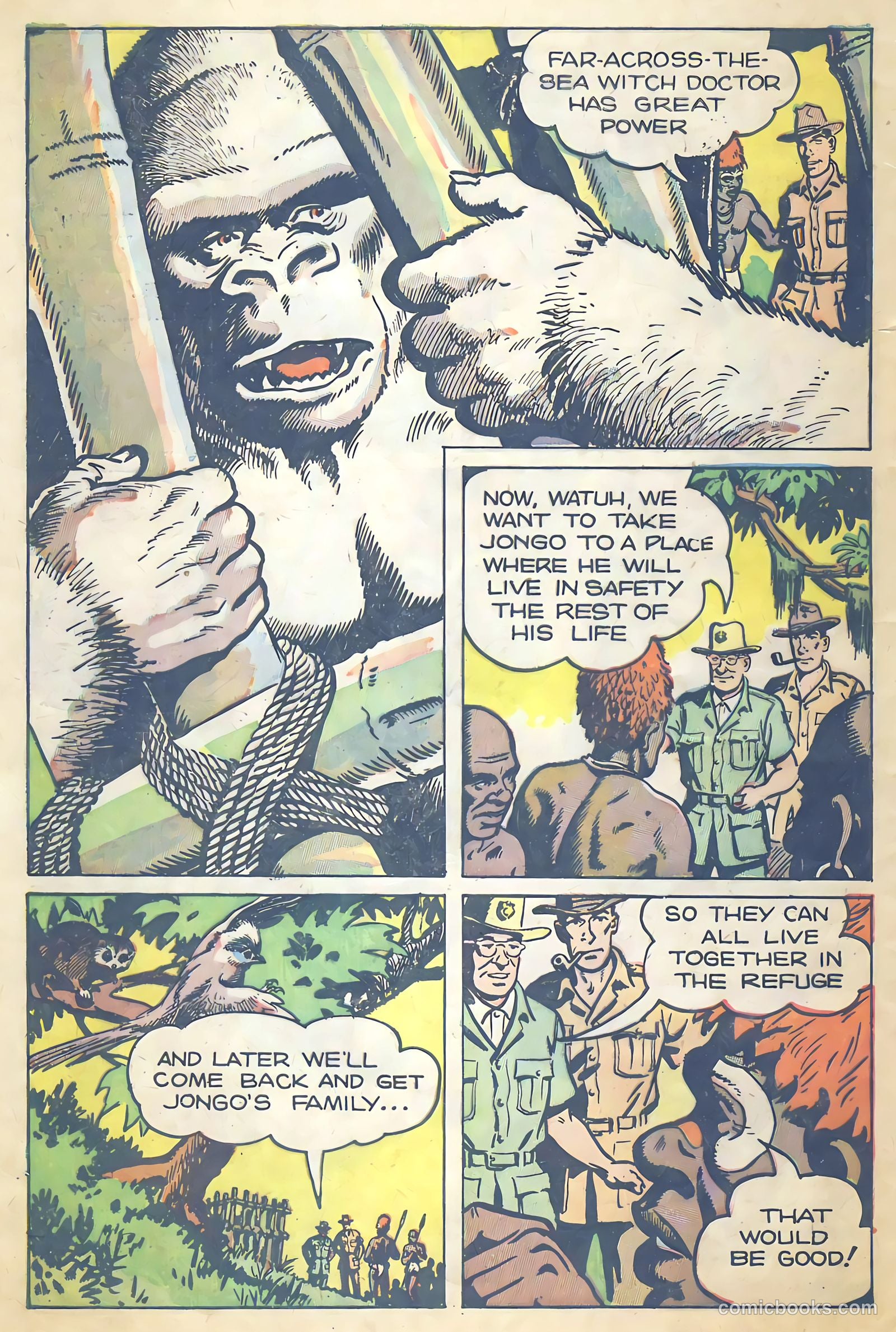Mark Trail on Safari #5 (1959) — page 32 of 36