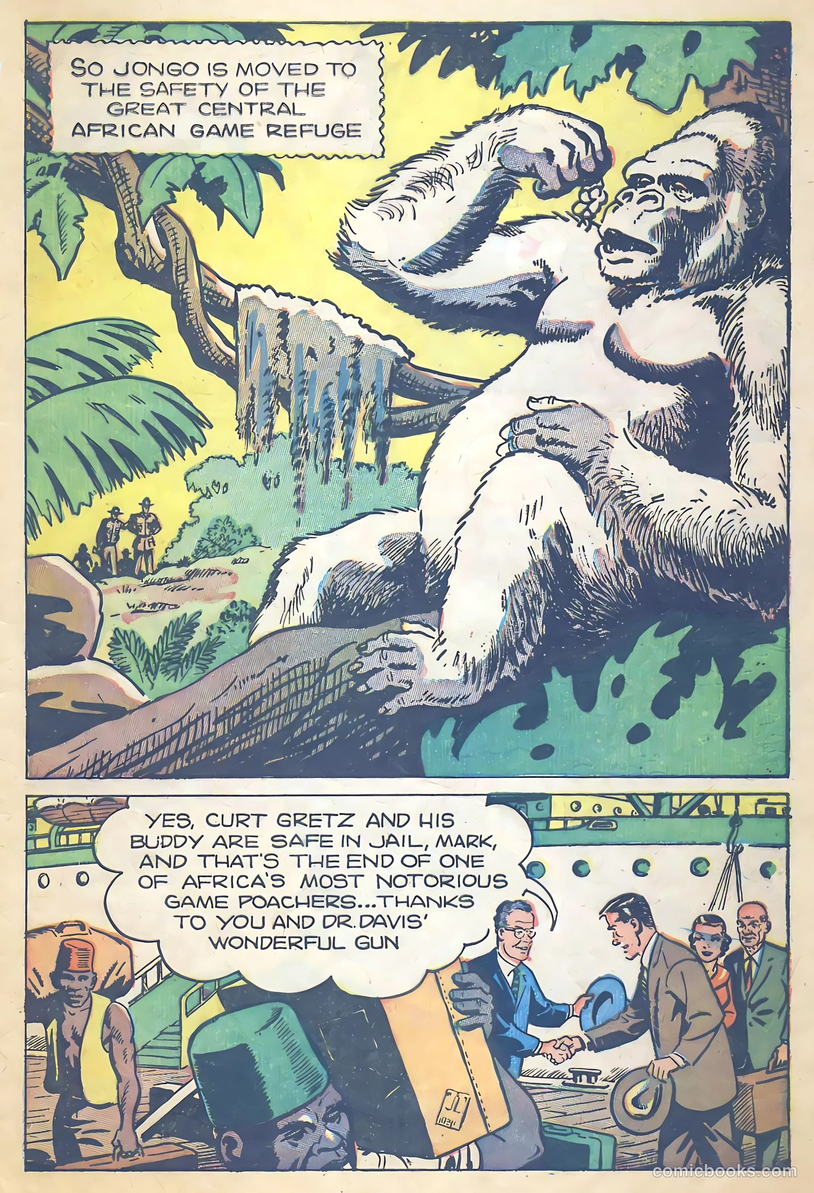 Mark Trail on Safari #5 (1959) — page 33 of 36