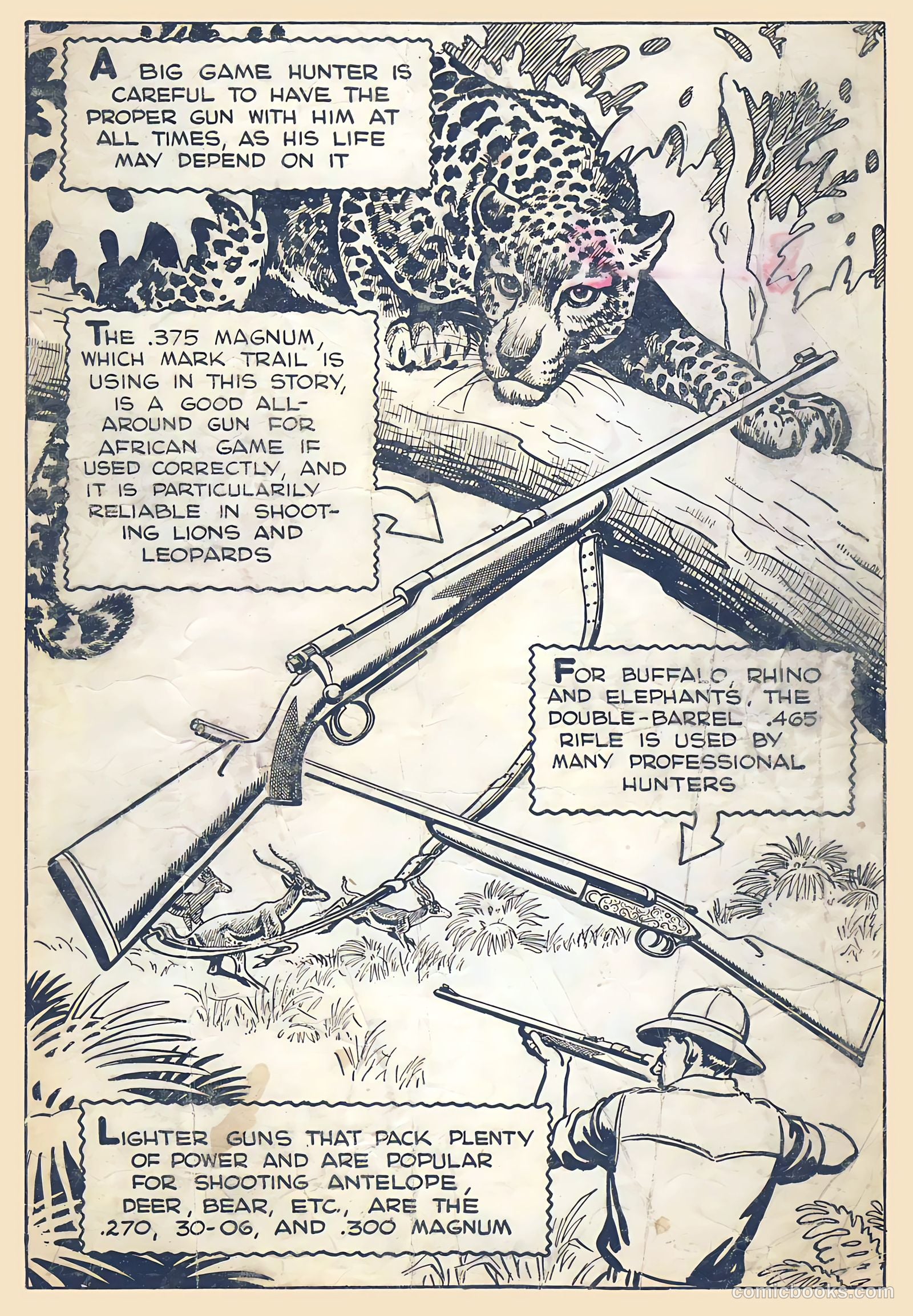 Mark Trail on Safari #5 (1959) — page 35 of 36