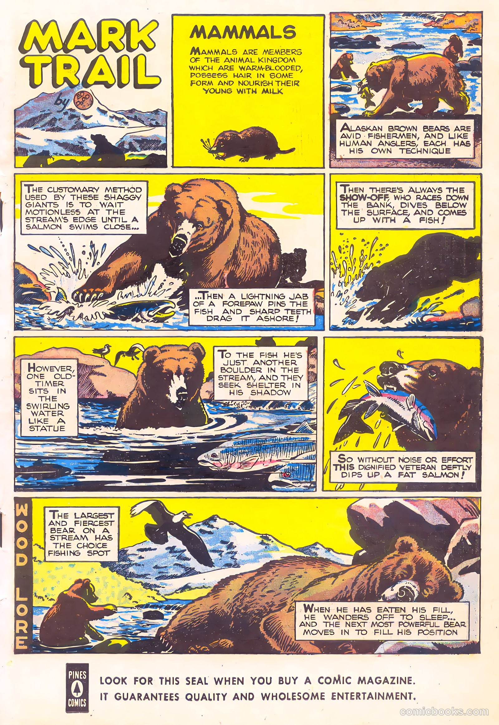 Mark Trail's Adventure Book of Nature #1 (1958) — page 3 of 84
