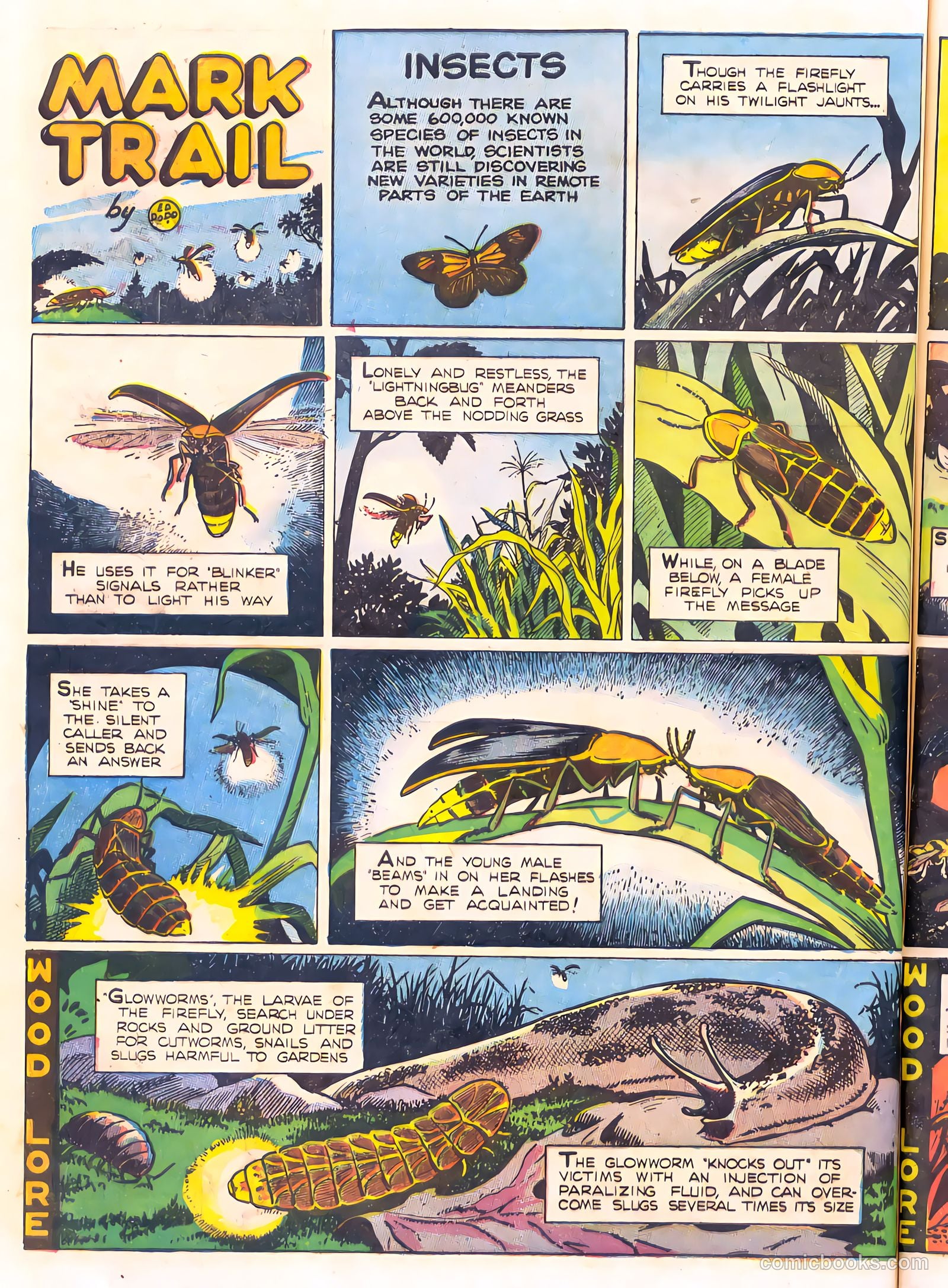 Mark Trail's Adventure Book of Nature #1 (1958) — page 72 of 84
