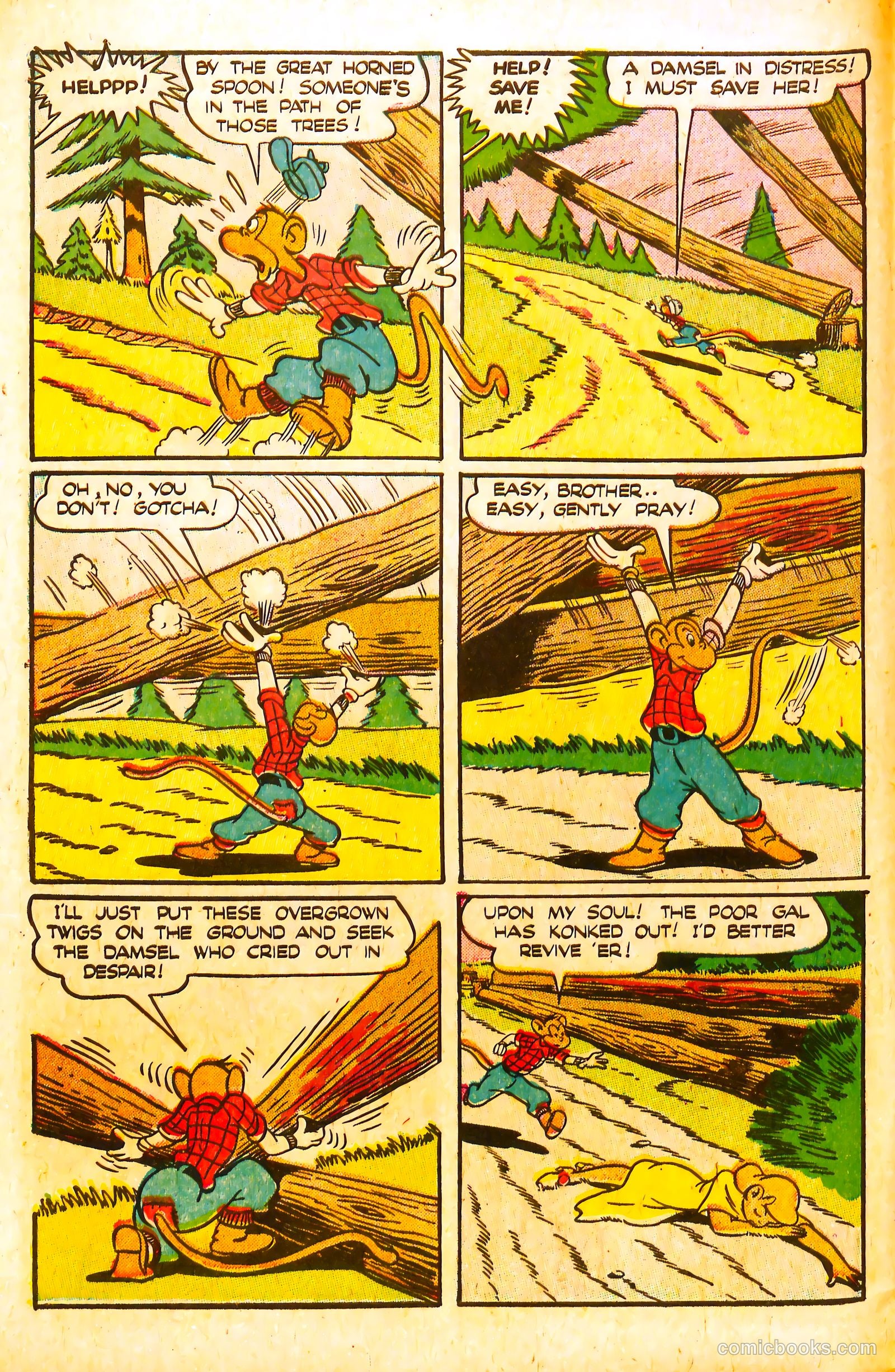 Marmaduke Monk #1 (1958) — page 6 of 36