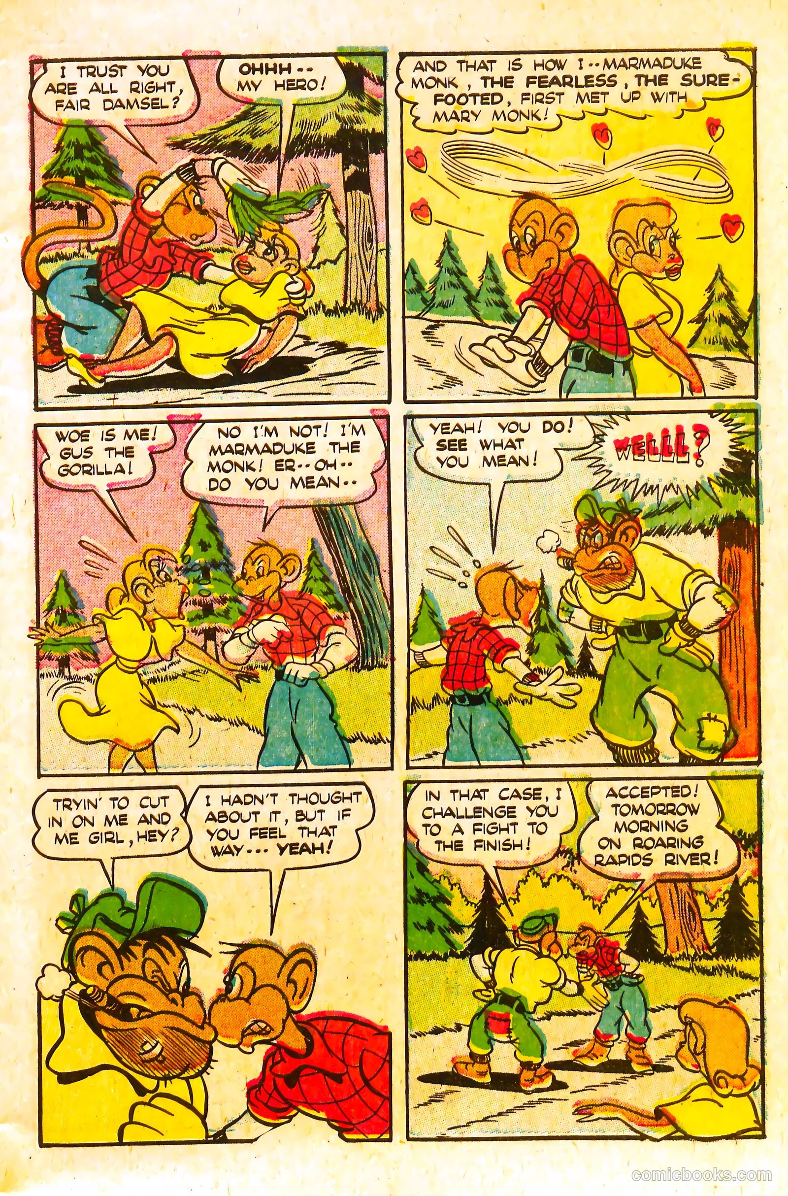 Marmaduke Monk #1 (1958) — page 7 of 36