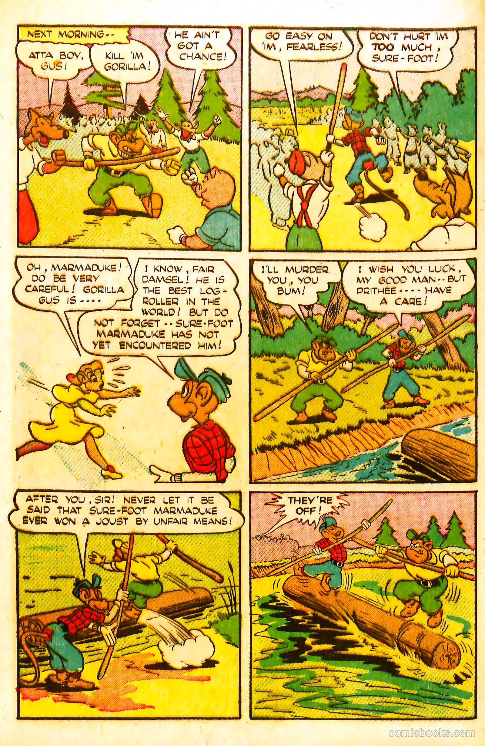 Marmaduke Monk #1 (1958) — page 8 of 36