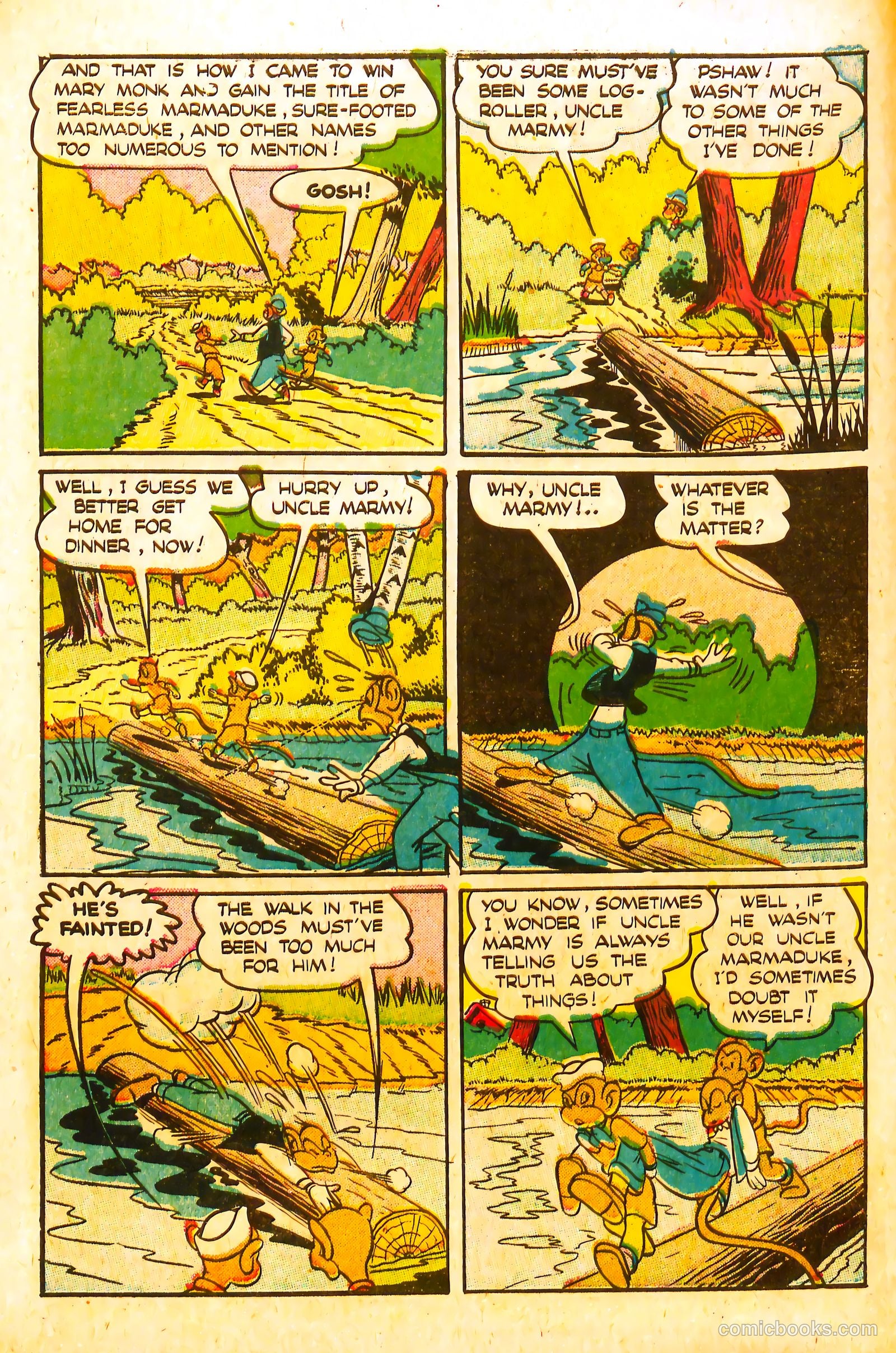 Marmaduke Monk #1 (1958) — page 10 of 36