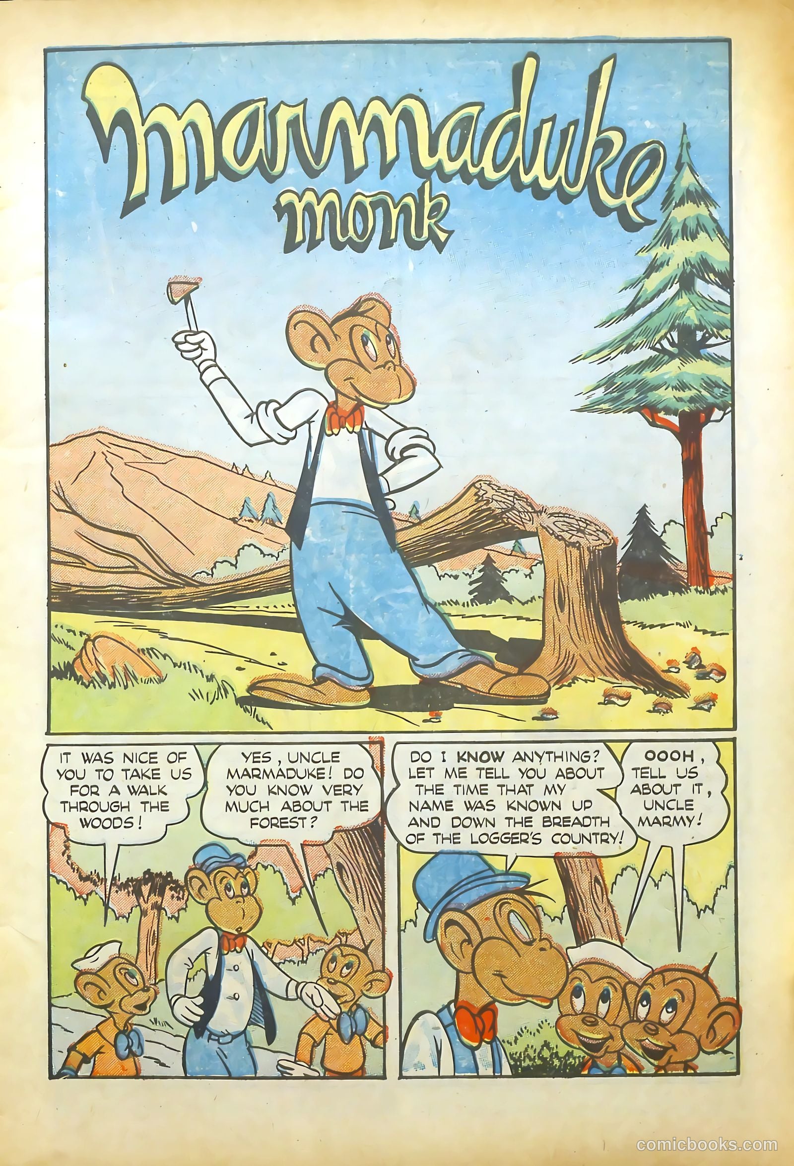Marmaduke Monk #14 (1963) — page 3 of 36