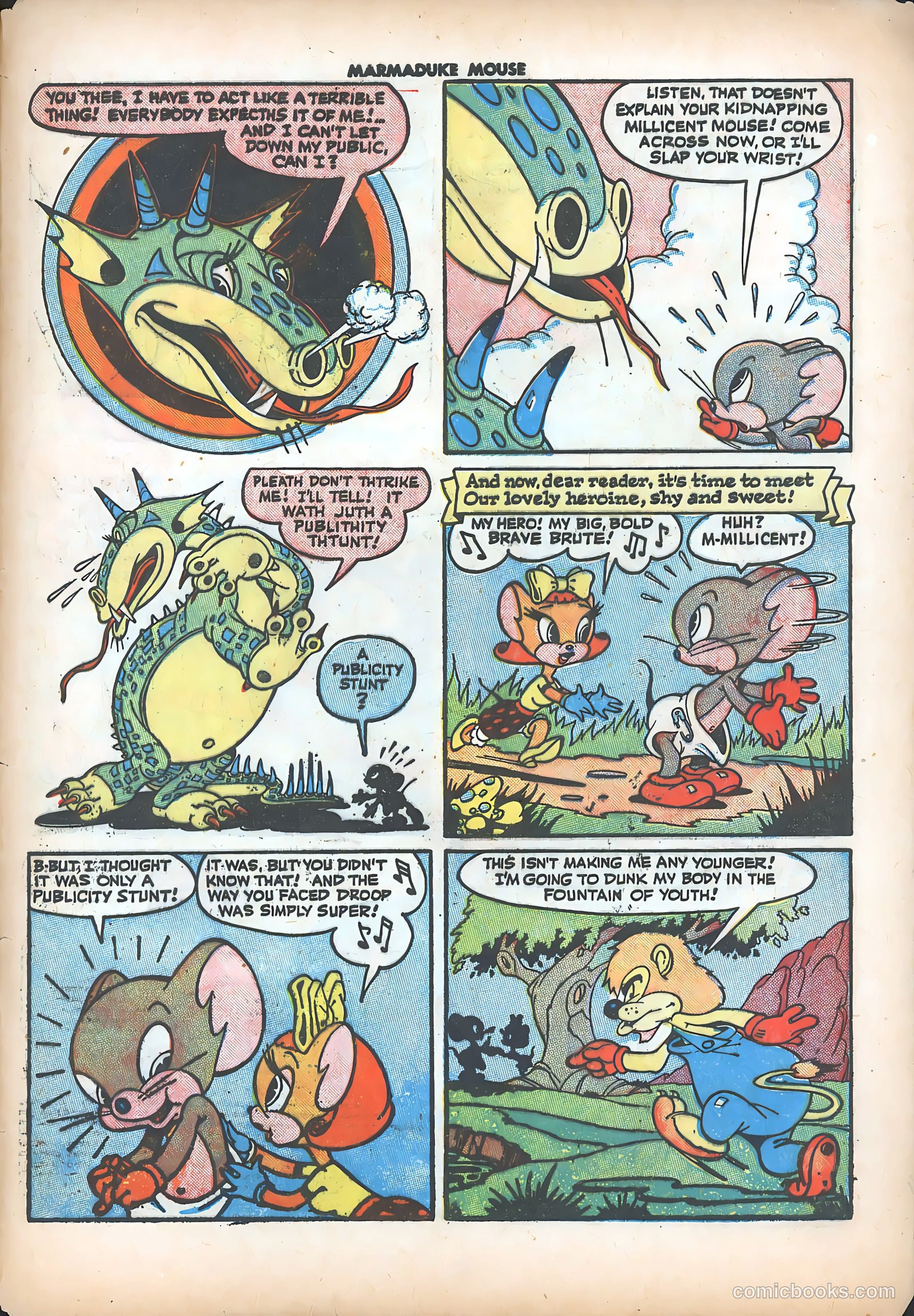 Marmaduke Mouse #1 (1946) — page 50 of 53