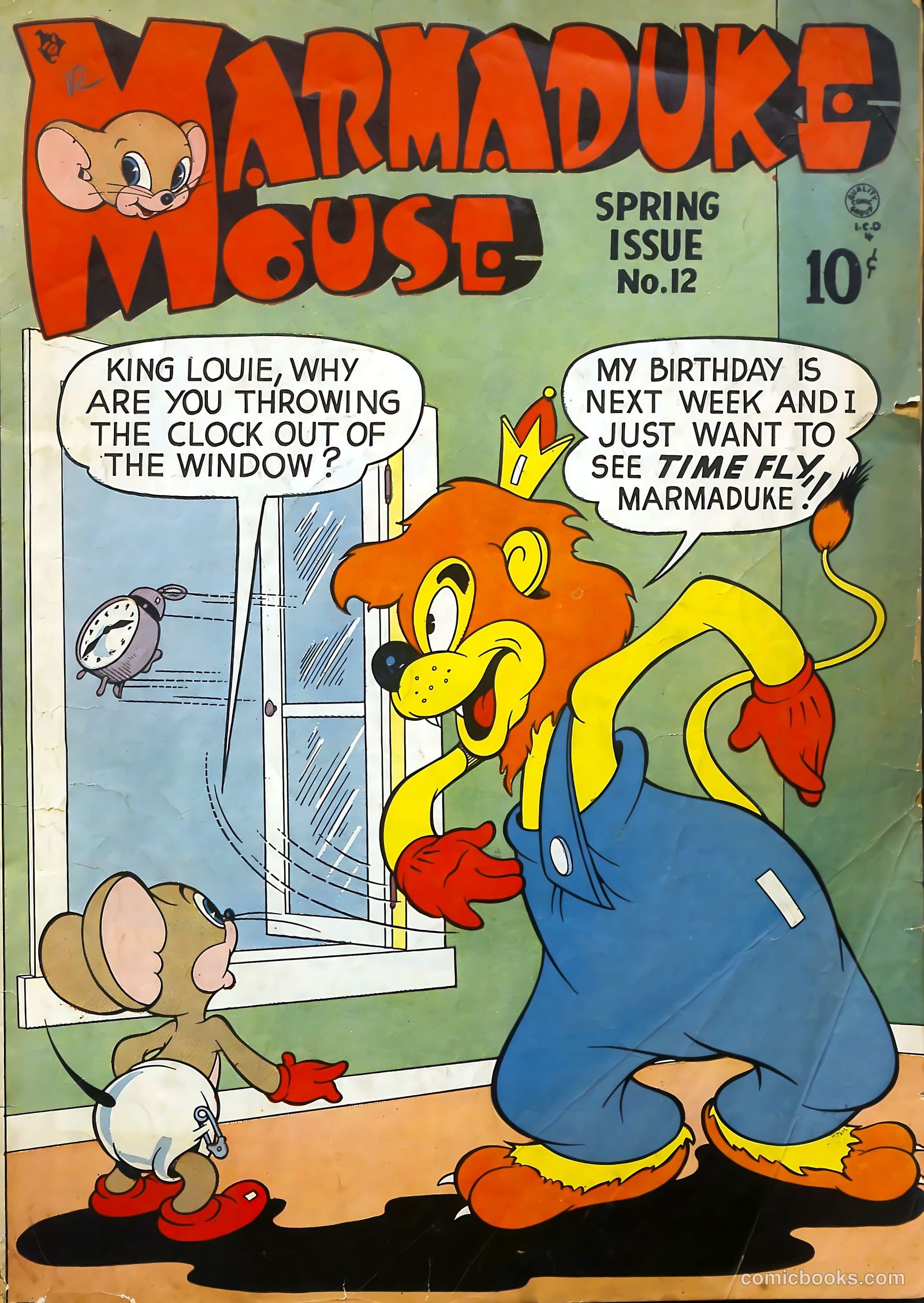 Marmaduke Mouse #12 cover