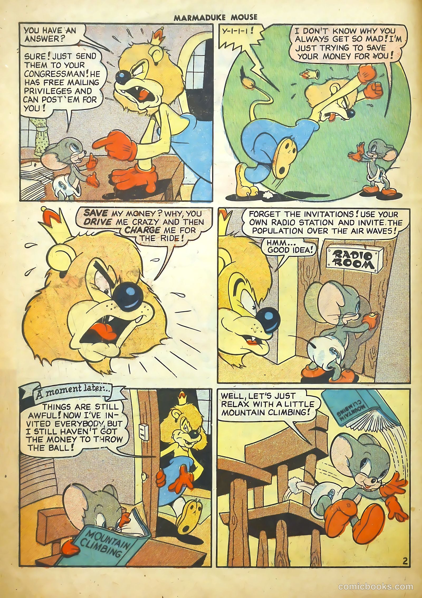 Marmaduke Mouse #12 (1949) — page 4 of 36