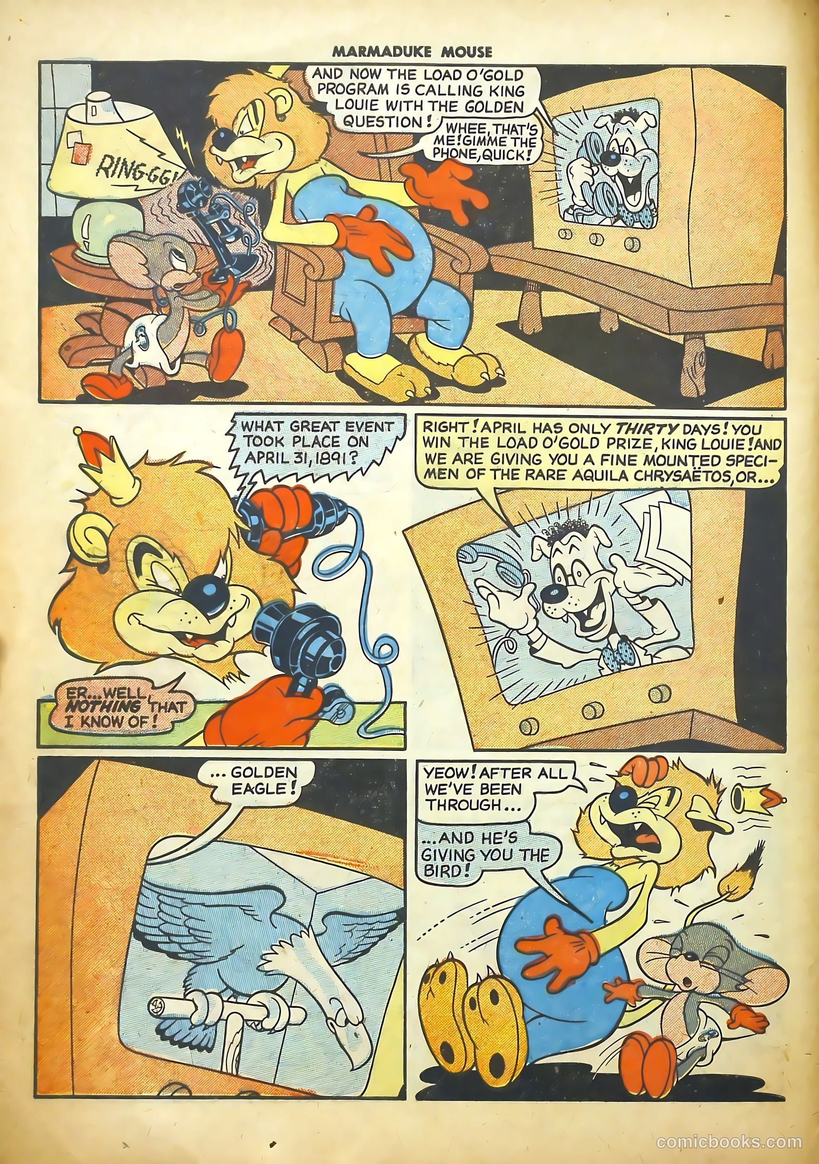 Marmaduke Mouse #12 (1949) — page 8 of 36