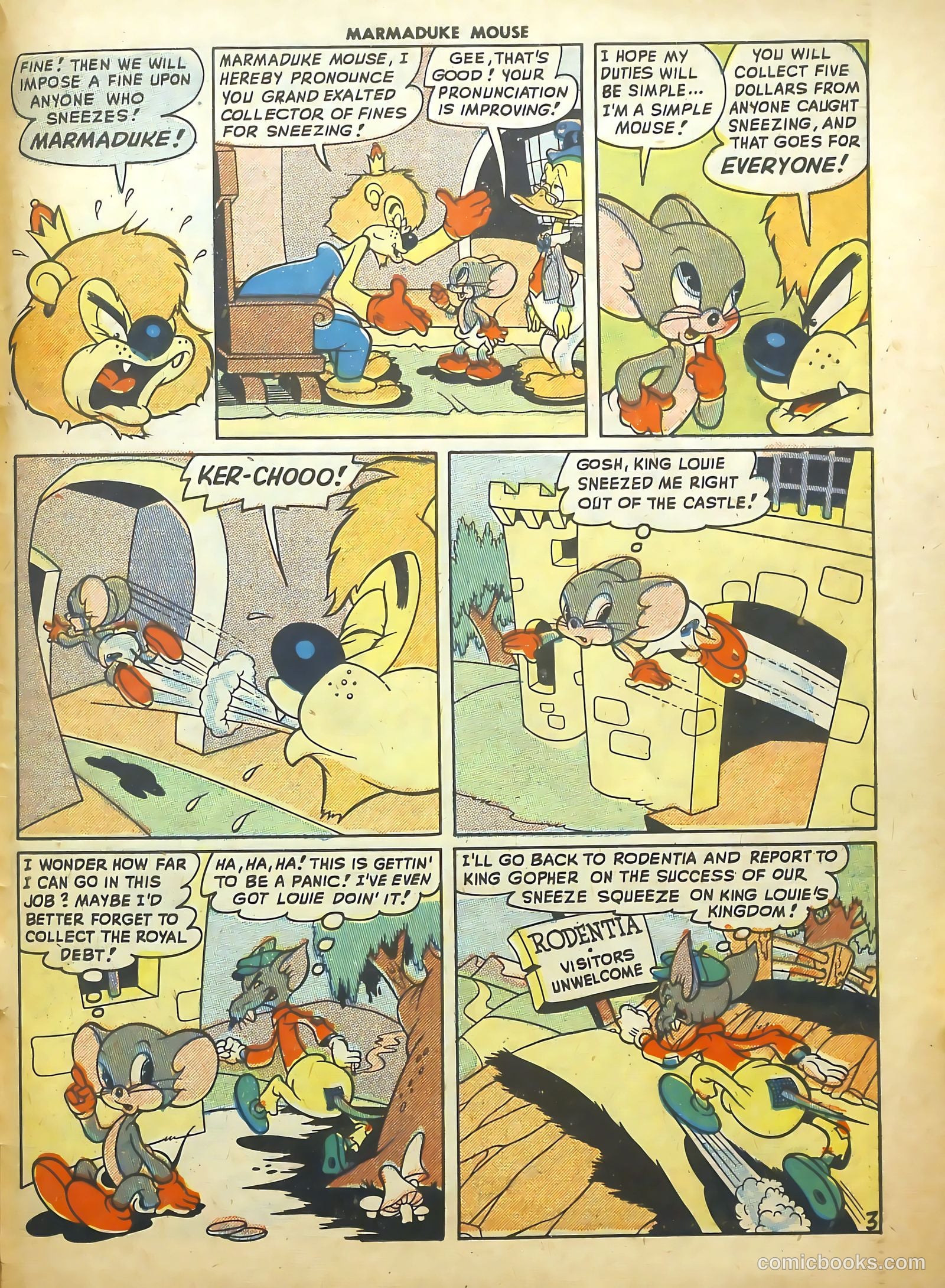 Marmaduke Mouse #12 (1949) — page 31 of 36