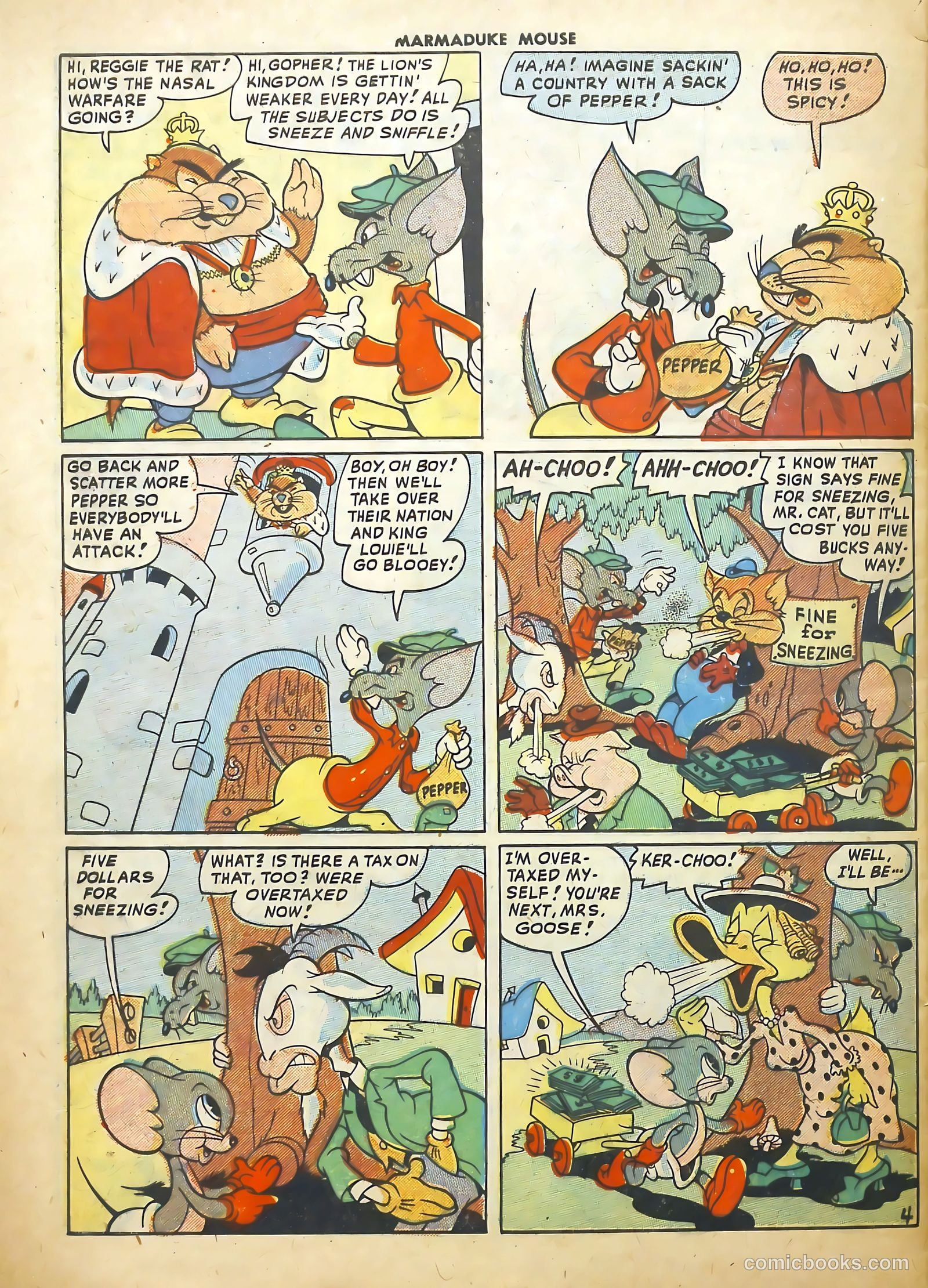 Marmaduke Mouse #12 (1949) — page 32 of 36