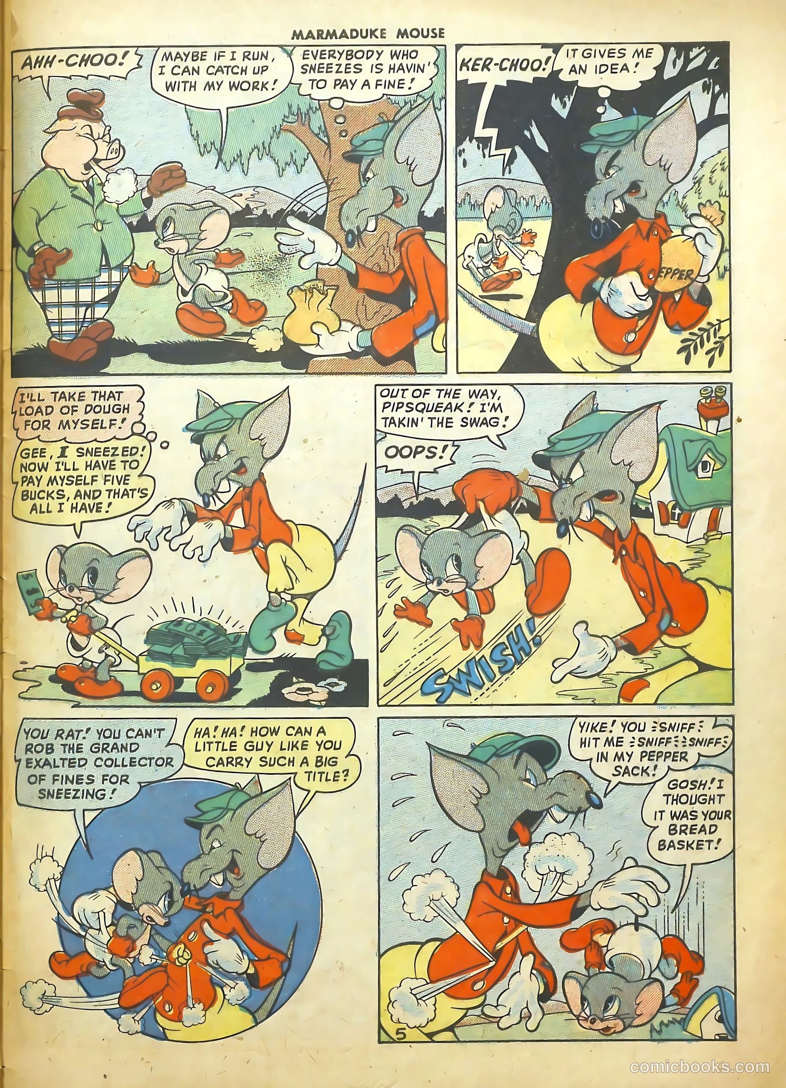 Marmaduke Mouse #12 (1949) — page 33 of 36
