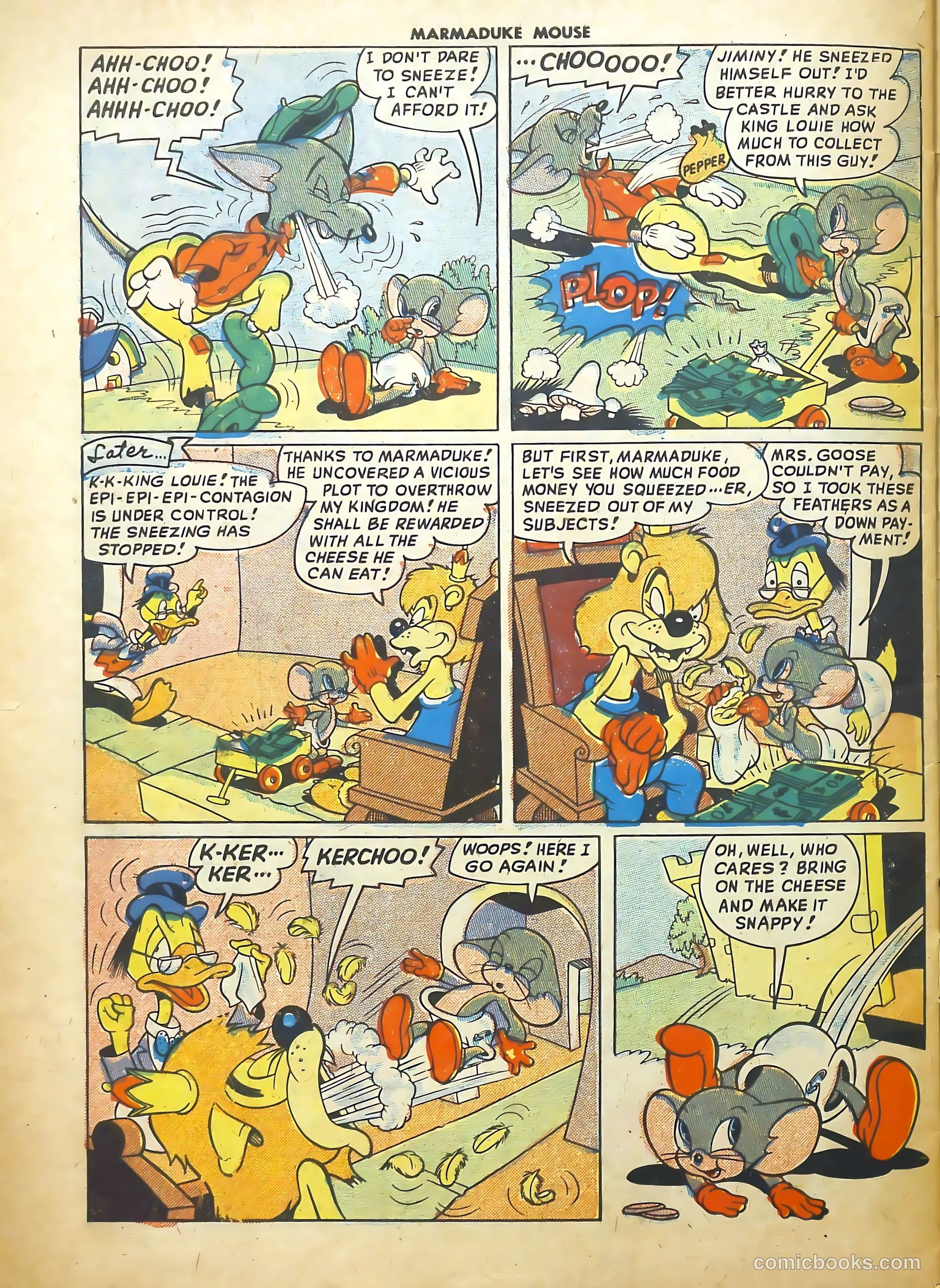 Marmaduke Mouse #12 (1949) — page 34 of 36
