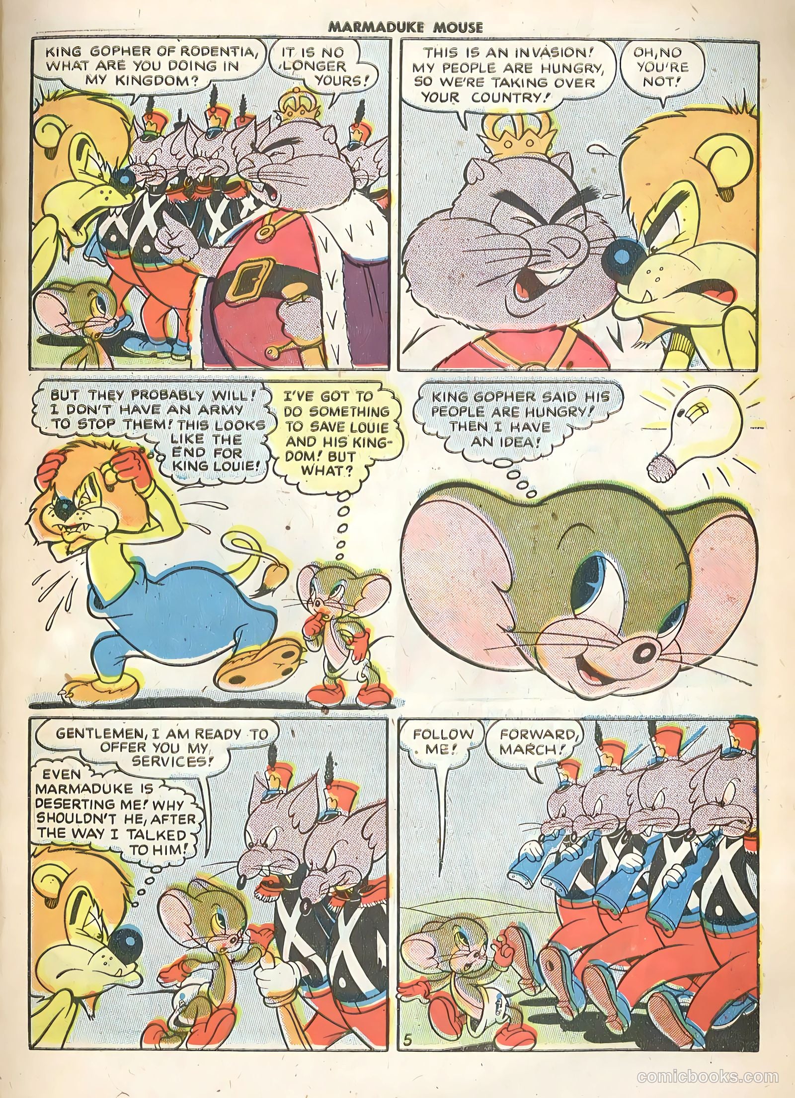 Marmaduke Mouse #13 (1949) — page 7 of 36