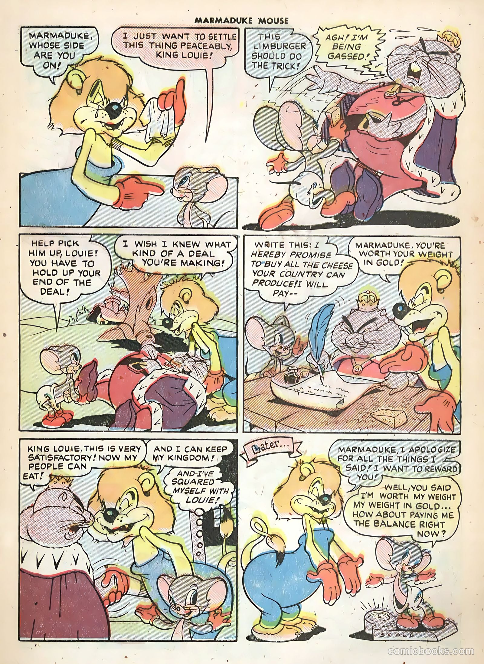 Marmaduke Mouse #13 (1949) — page 9 of 36